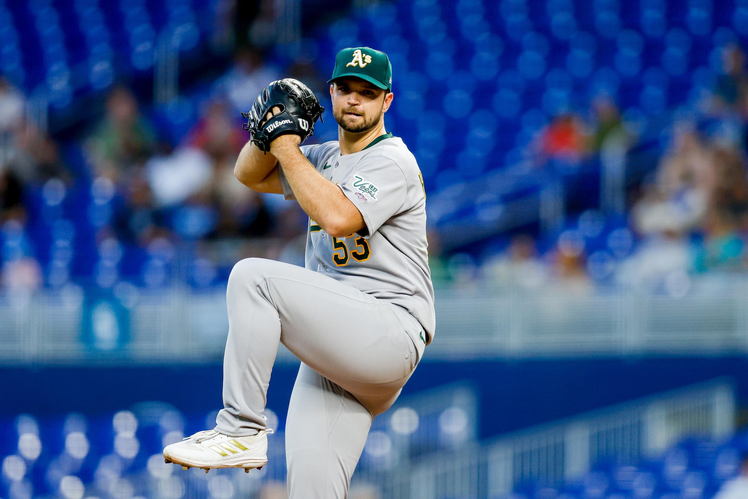 MLB: MAY 02 Athletics at Marlins