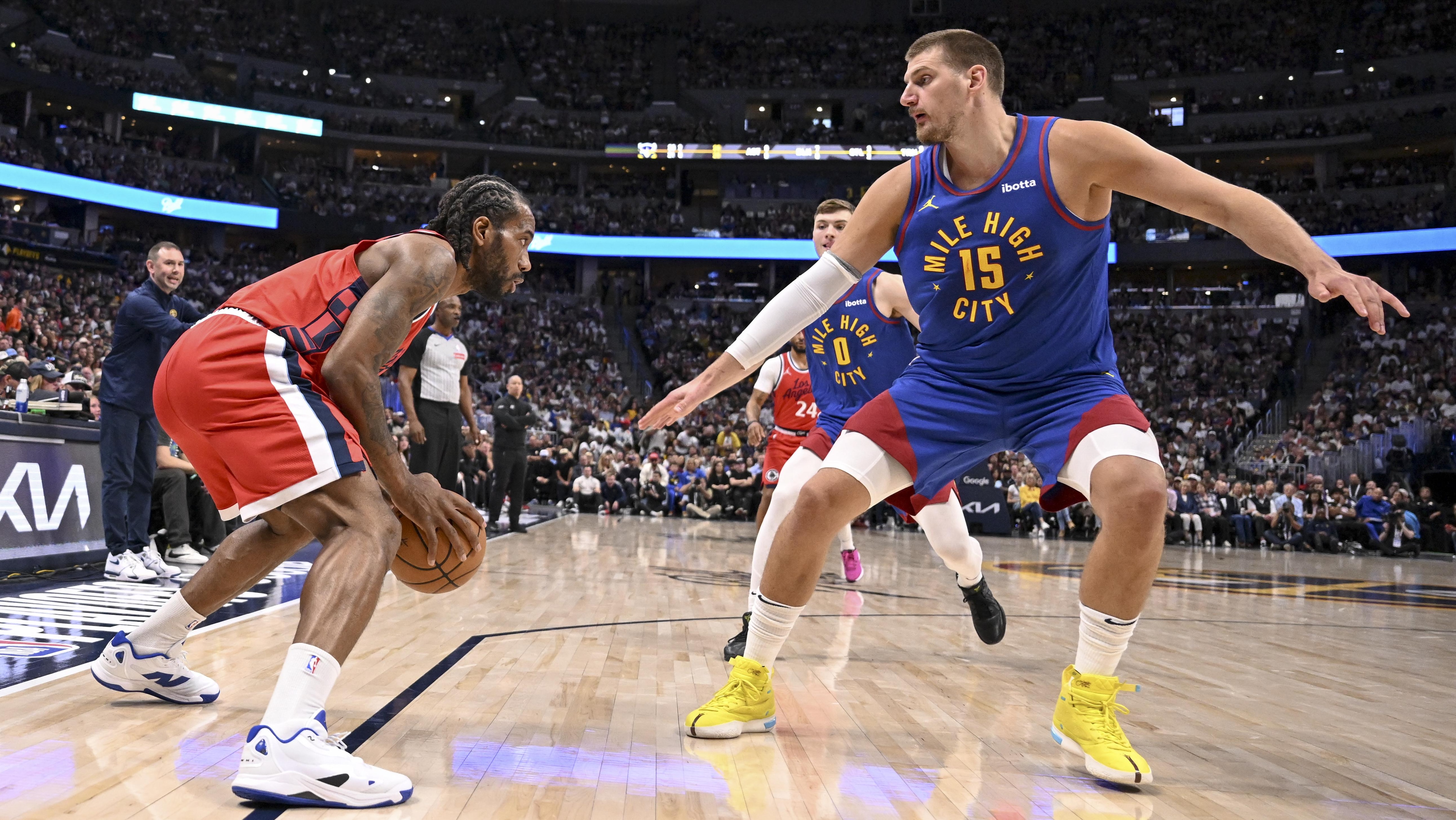 DENVER NUGGETS VS LA CLIPPERS, NBA