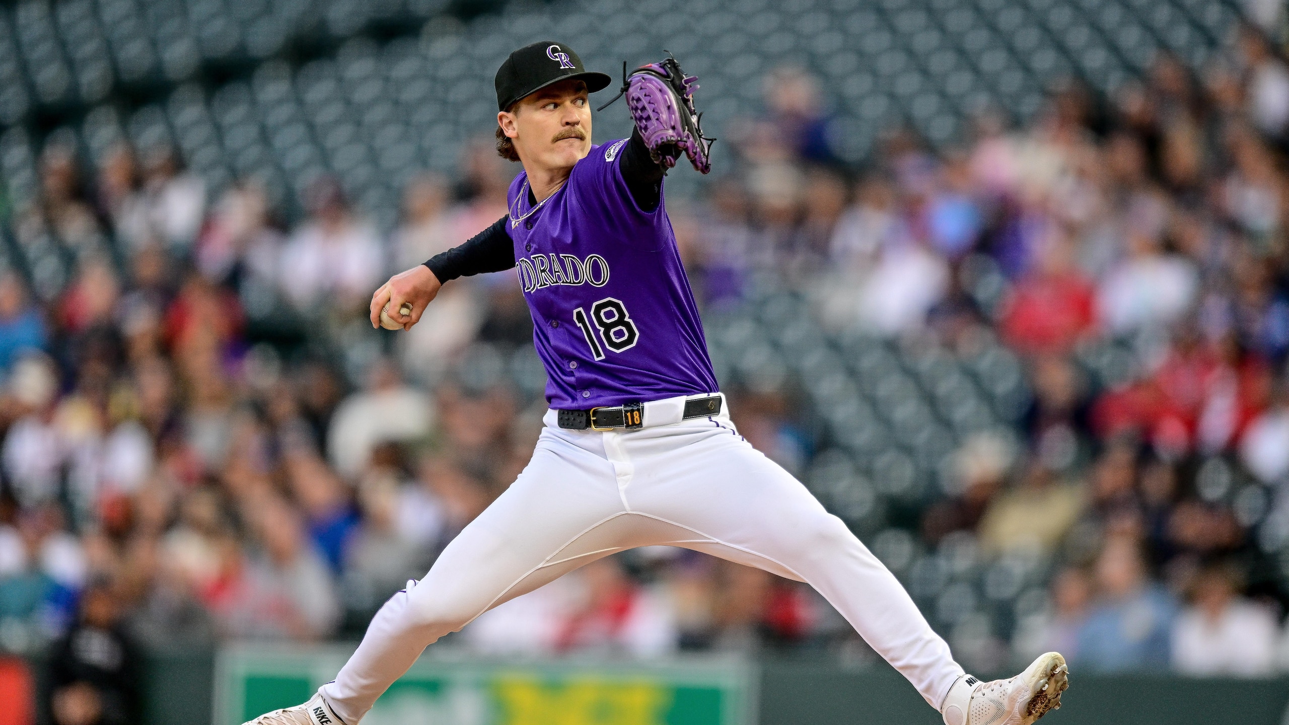 MLB: APR 28 Braves at Rockies