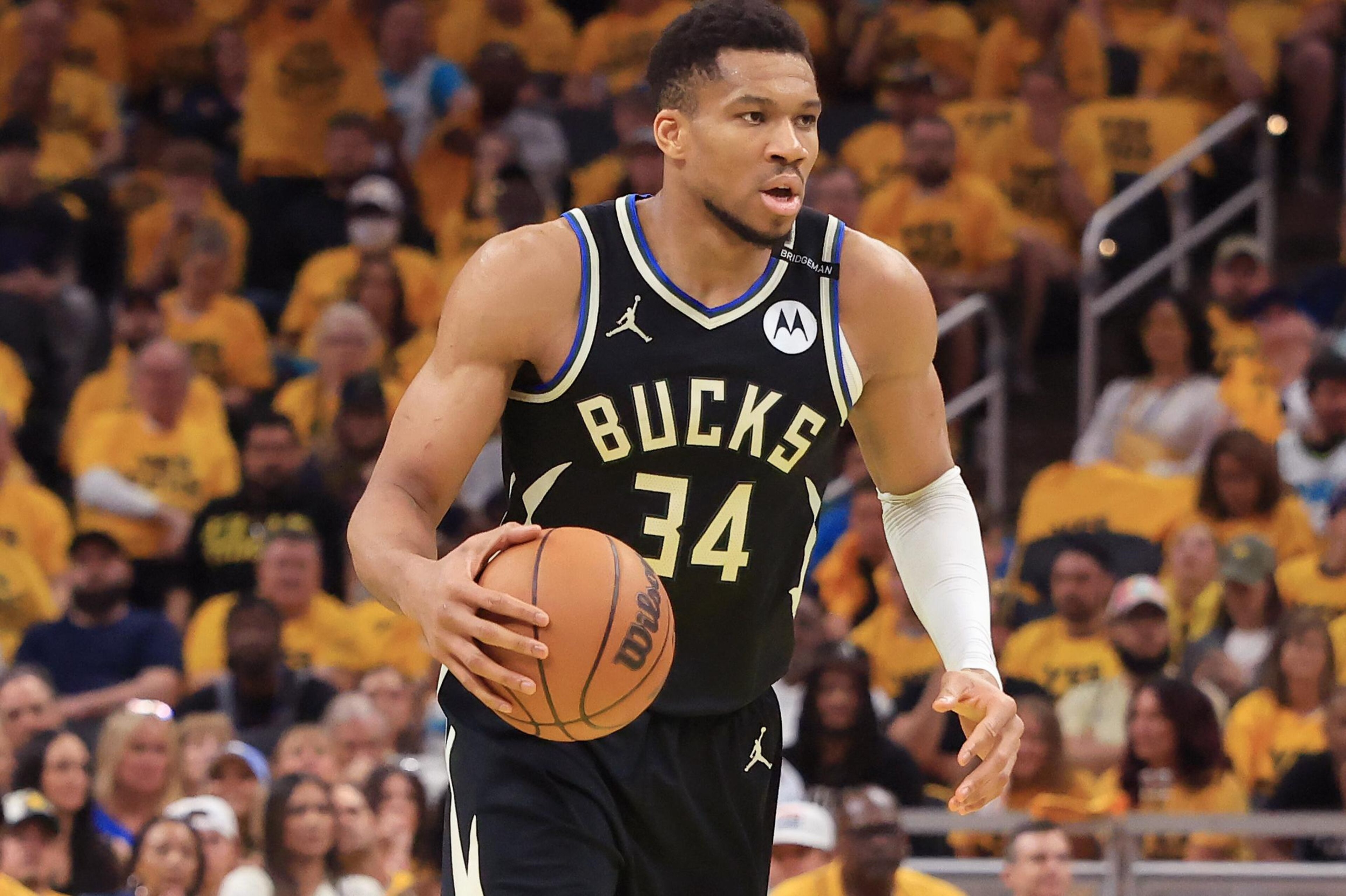 Milwaukee Bucks v Indiana Pacers - Game Five Milwaukee Bucks v Indiana Pacers - Game Five