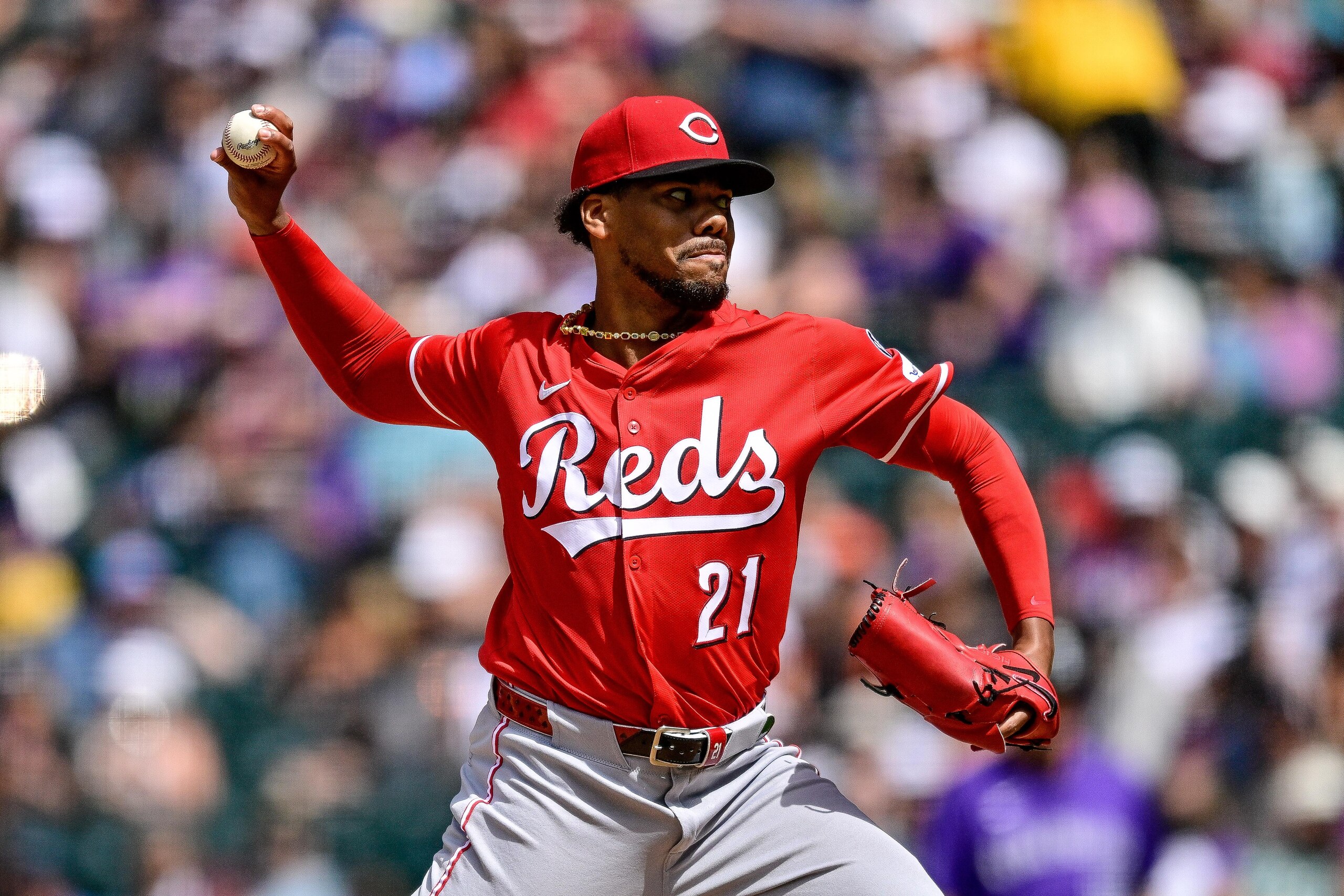 Cincinnati Reds v Colorado Rockies