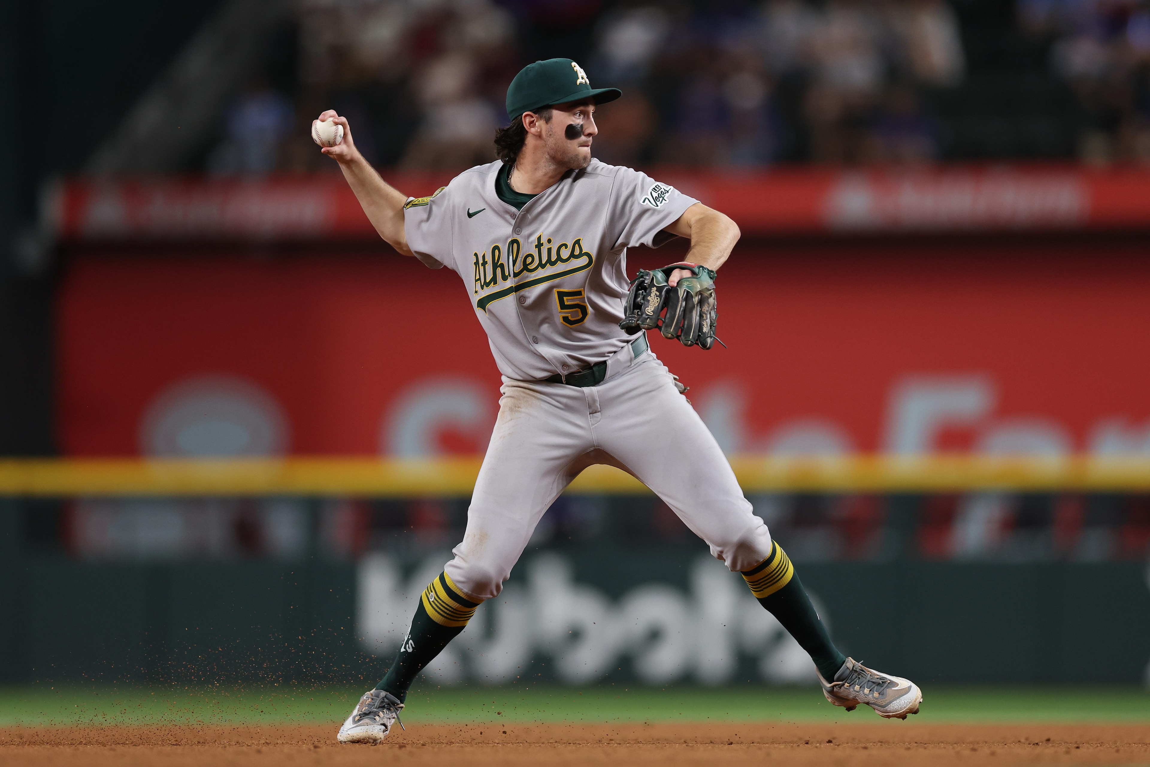 Athletics v Texas Rangers Athletics v Texas Rangers