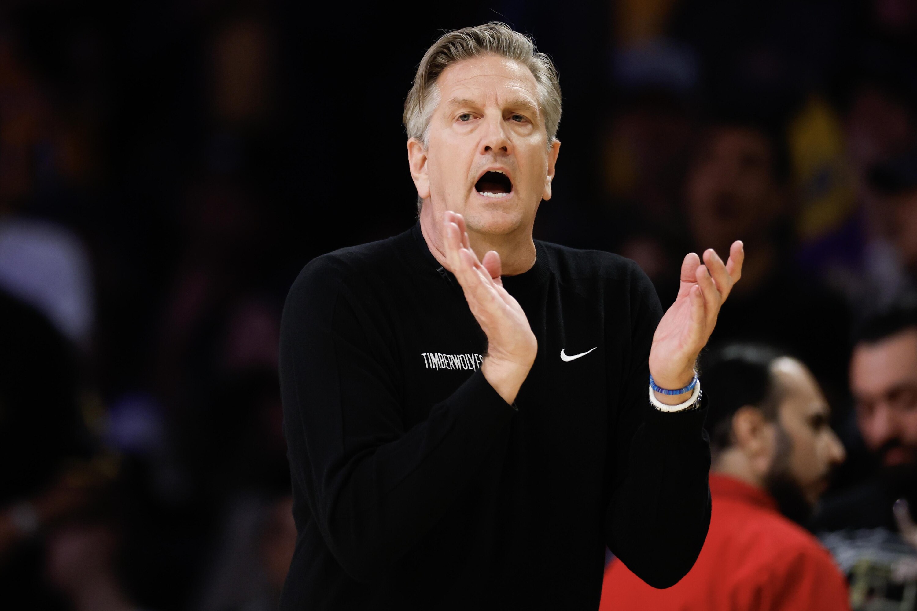 T-Wolves HC Calls Out Warriors for Fouls on Rudy Gobert, Says They're Like NFL Linemen