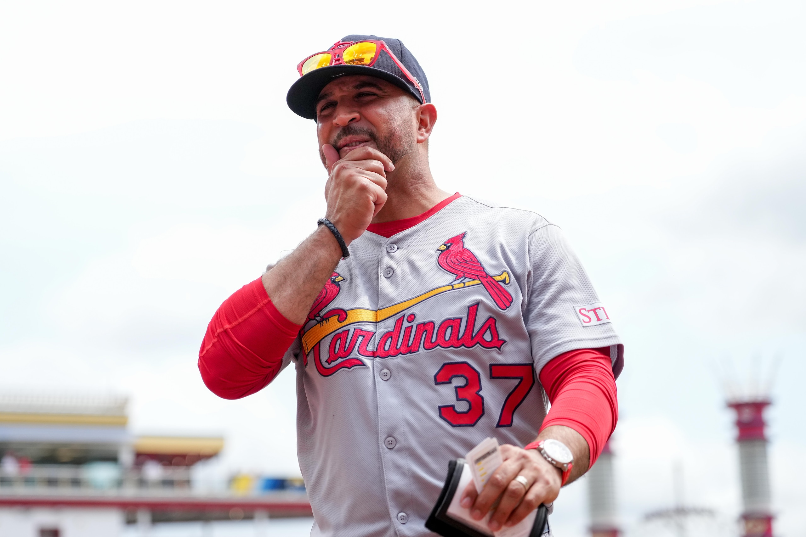 St. Louis Cardinals v Cincinnati Reds - Game One