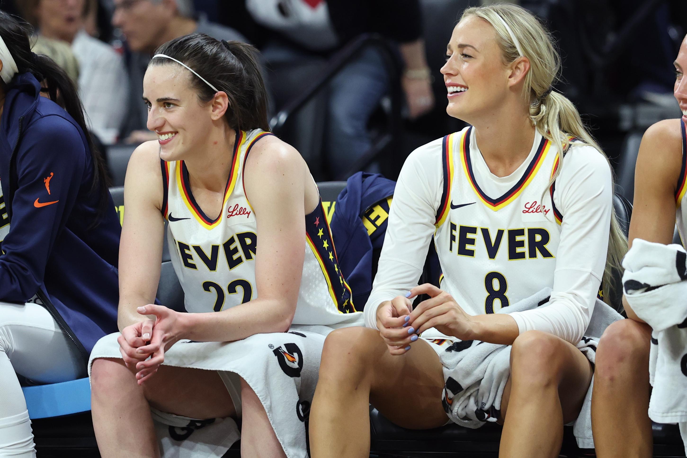 Fever's Sophie Cunningham Says Caitlin Clark Hasn't Been Protected by WNBA  Refs