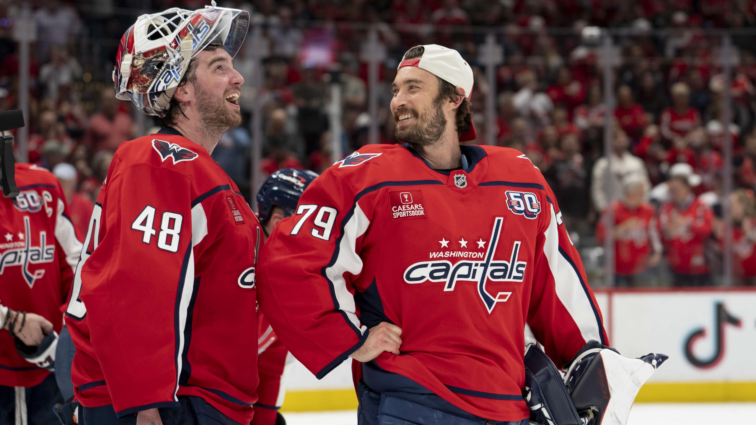 Montreal Canadiens v Washington Capitals - Game Five Montreal Canadiens v Washington Capitals - Game Five
