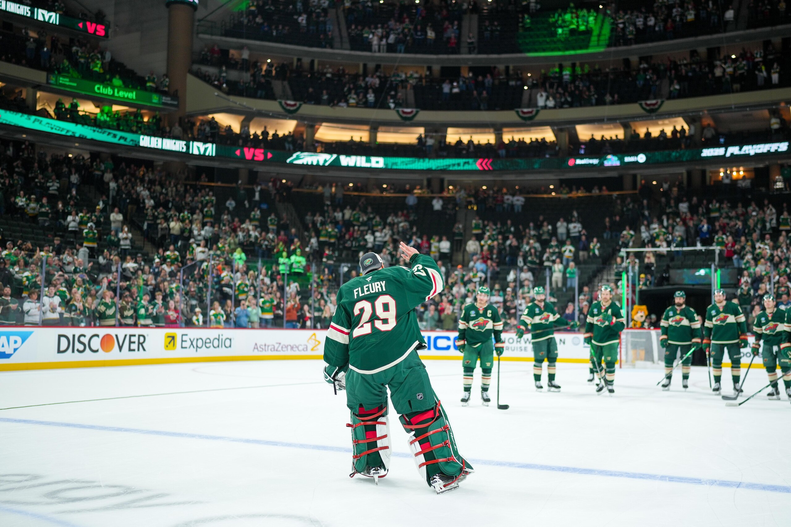 Vegas Golden Knights v Minnesota Wild - Game Six Vegas Golden Knights v Minnesota Wild - Game Six
