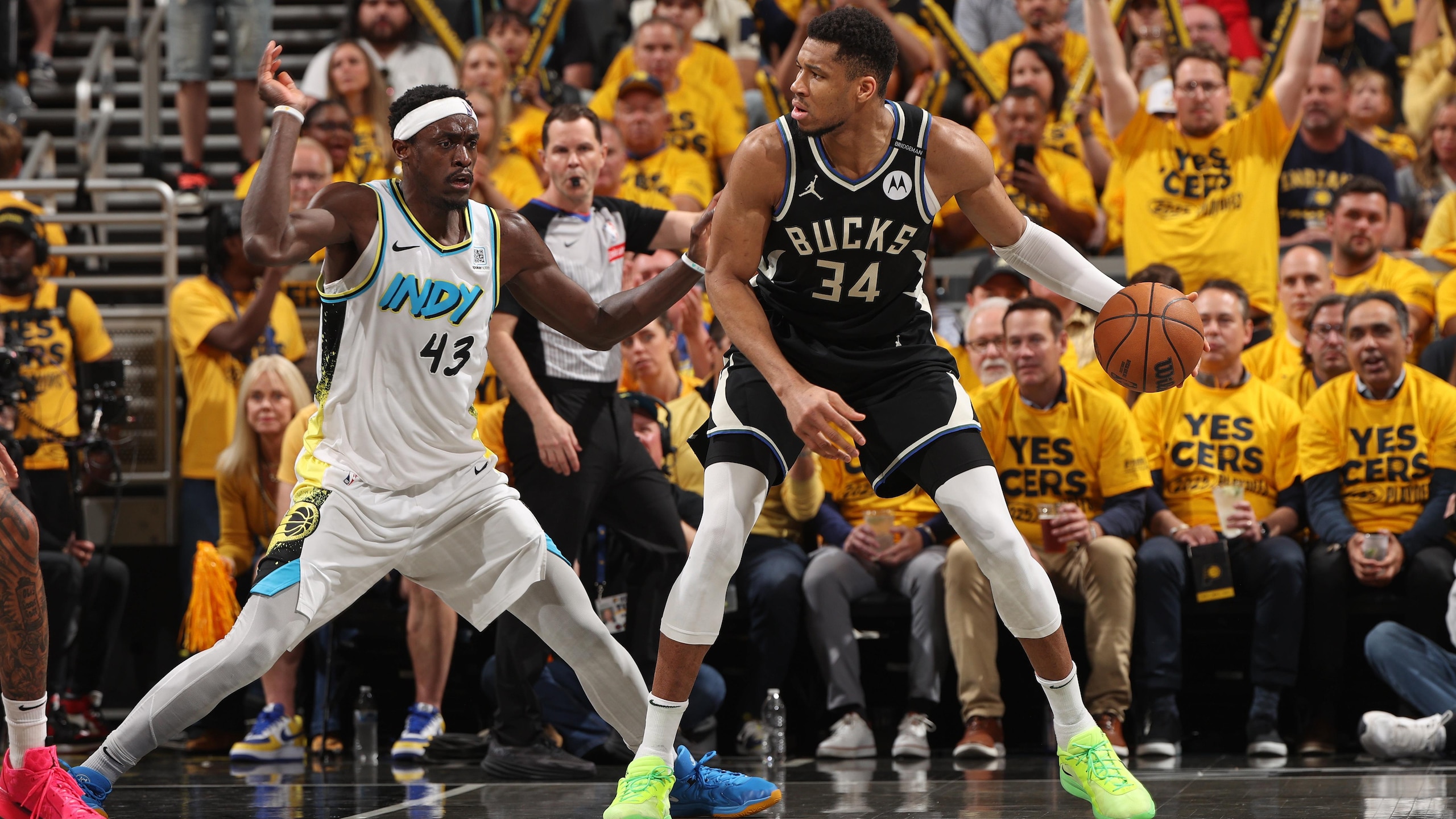2025 NBA Playoffs - Milwaukee Bucks v Indiana Pacers