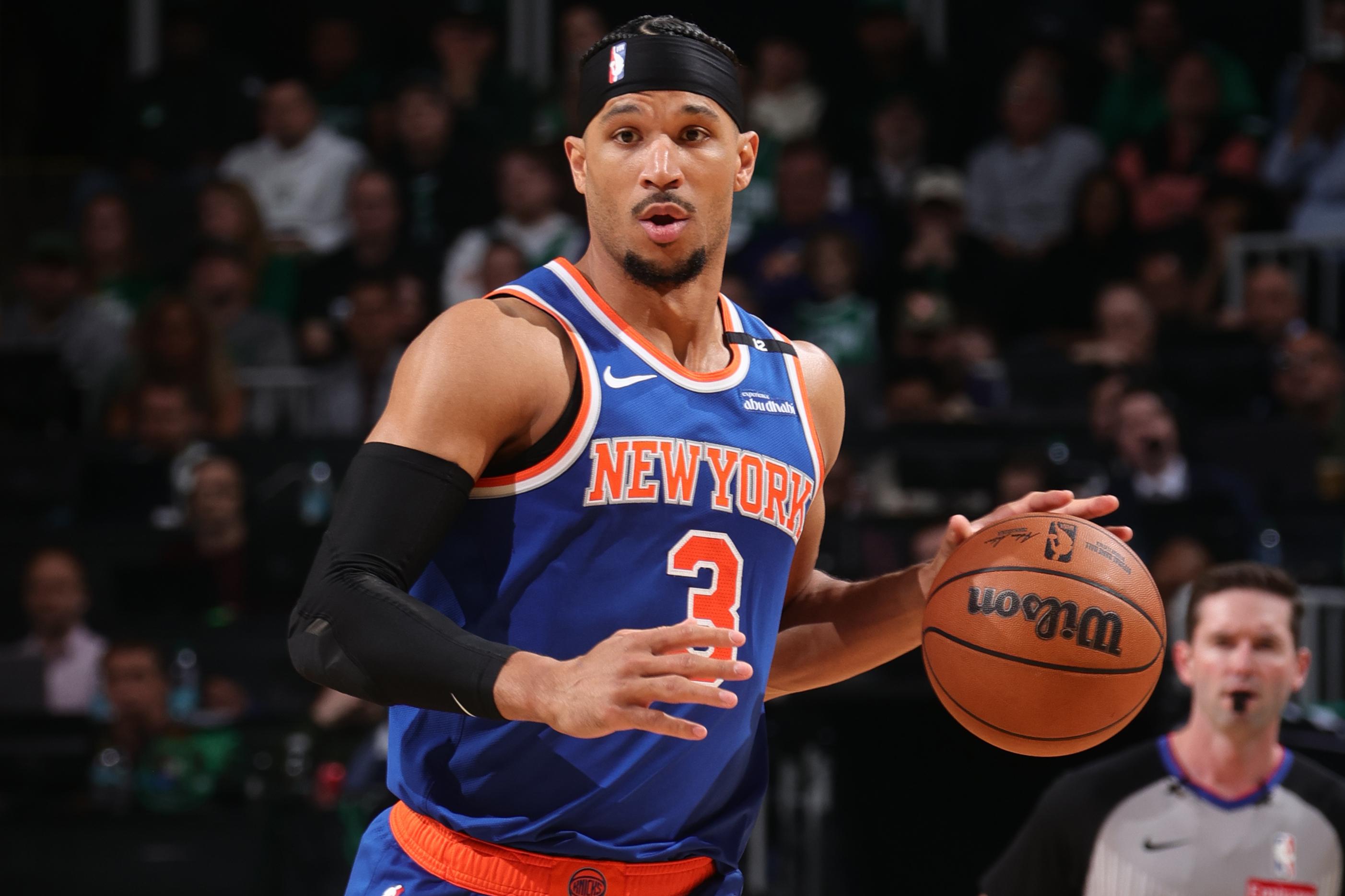 2025 NBA Playoffs - New York Knicks v Boston Celtics - Game One