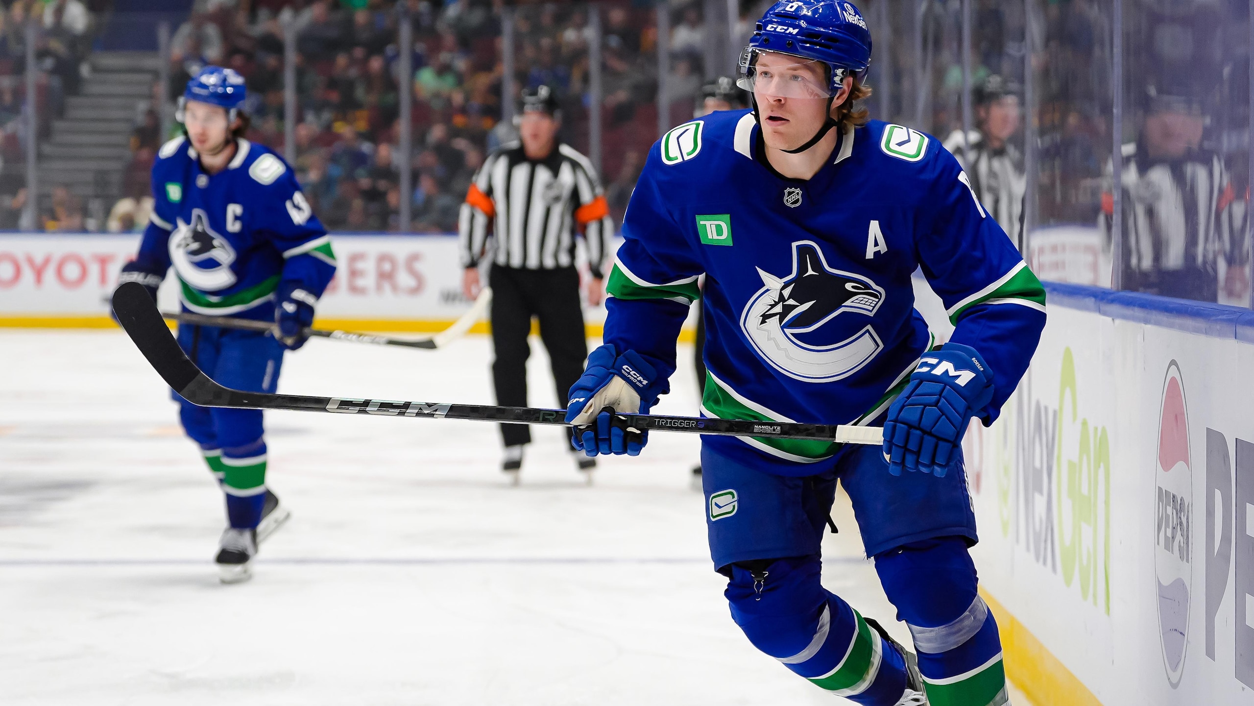 Vegas Golden Knights v Vancouver Canucks Vegas Golden Knights v Vancouver Canucks