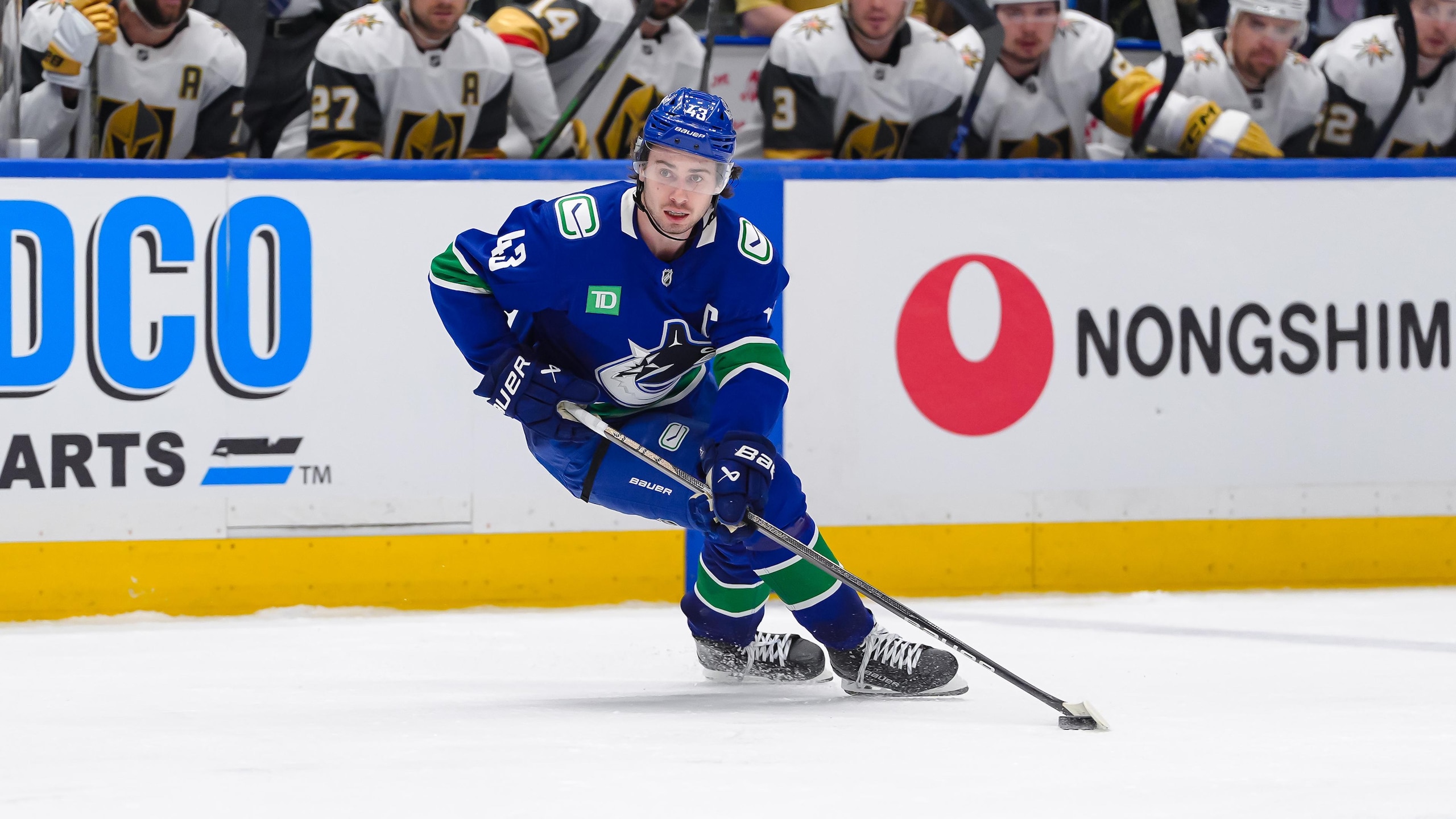 Vegas Golden Knights v Vancouver Canucks