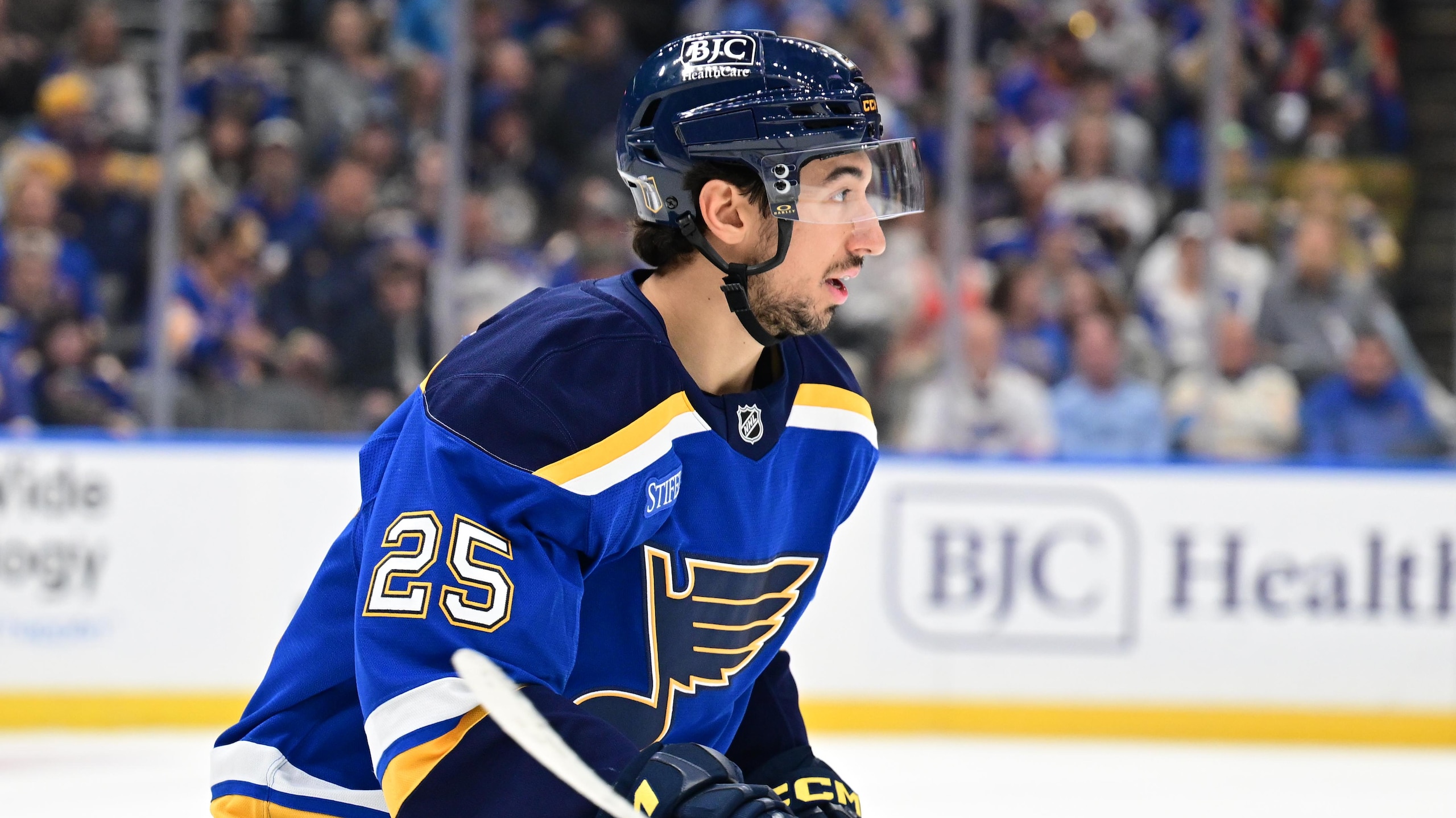 NHL: MAY 02 Stanley Cup Playoffs First Round Jets at Blues