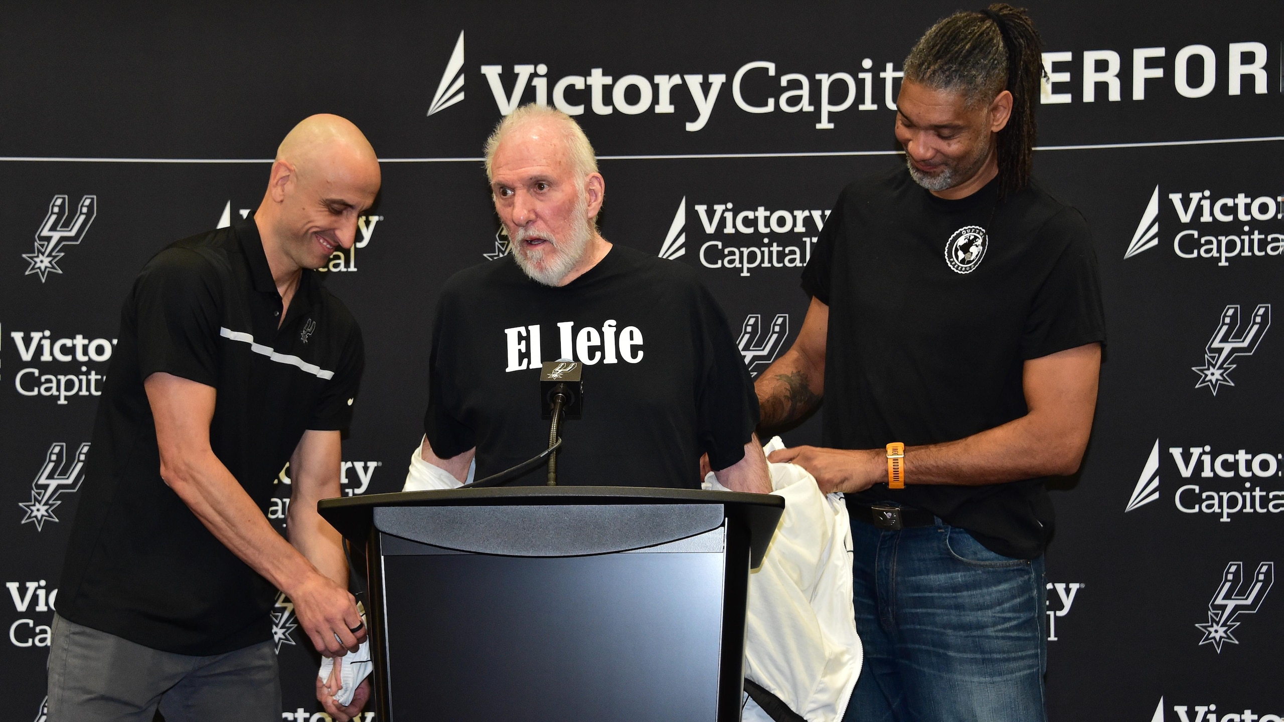San Antonio Spurs Mitch Johnson Presser 