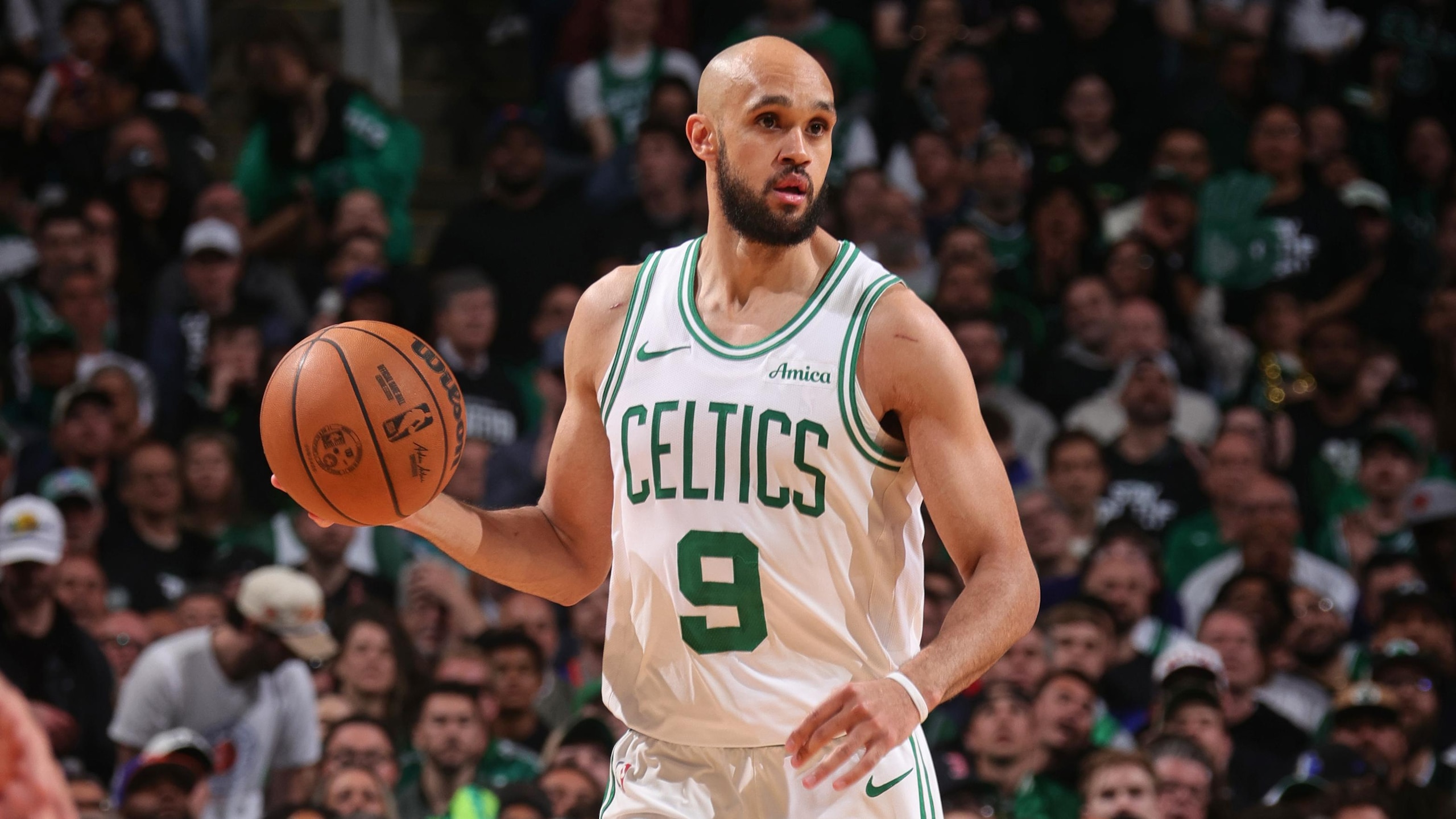 2025 NBA Playoffs - New York Knicks v Boston Celtics - Game One