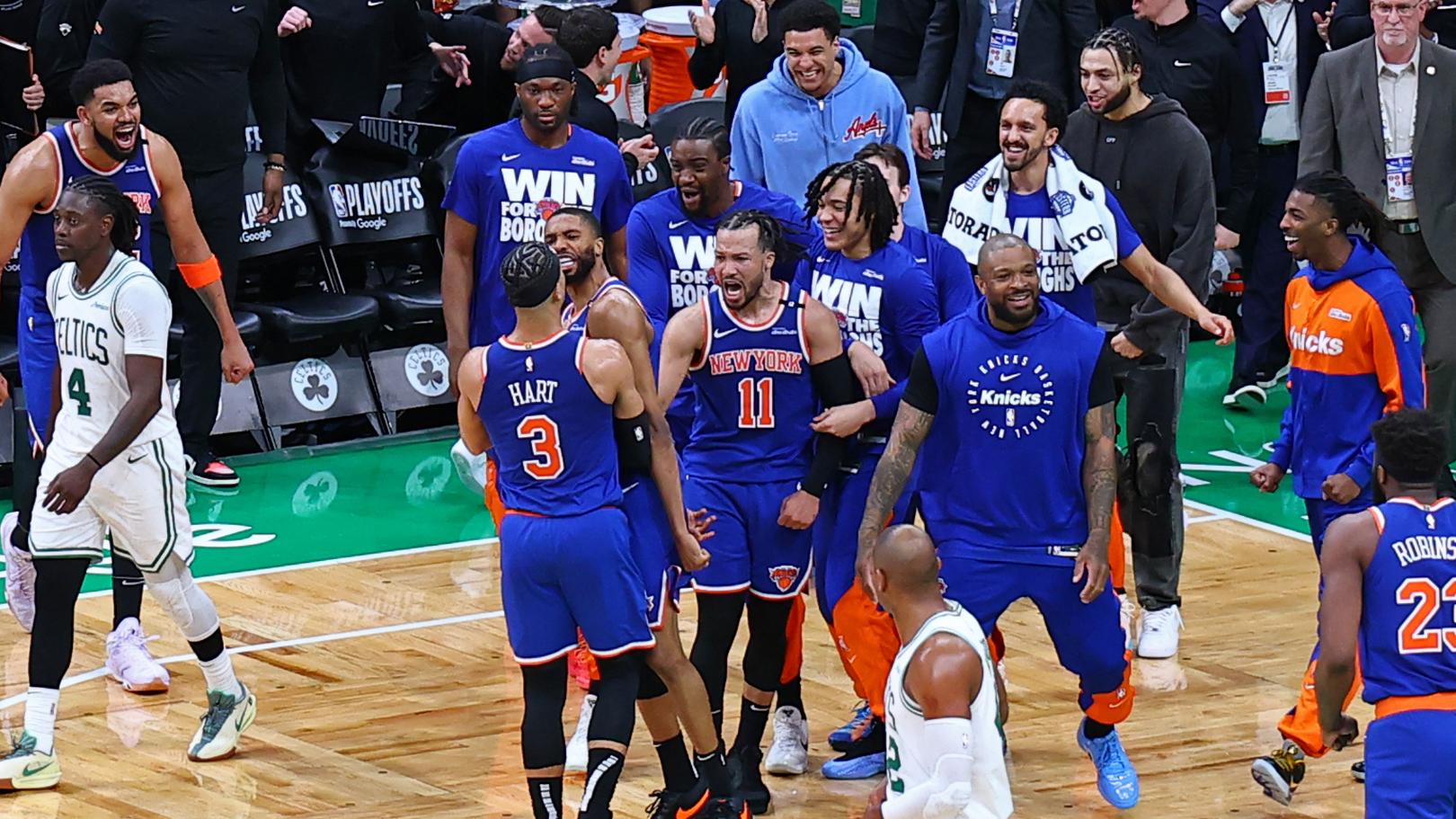 2025 NBA Playoffs - 	New York Knicks v Boston Celtics - Game One