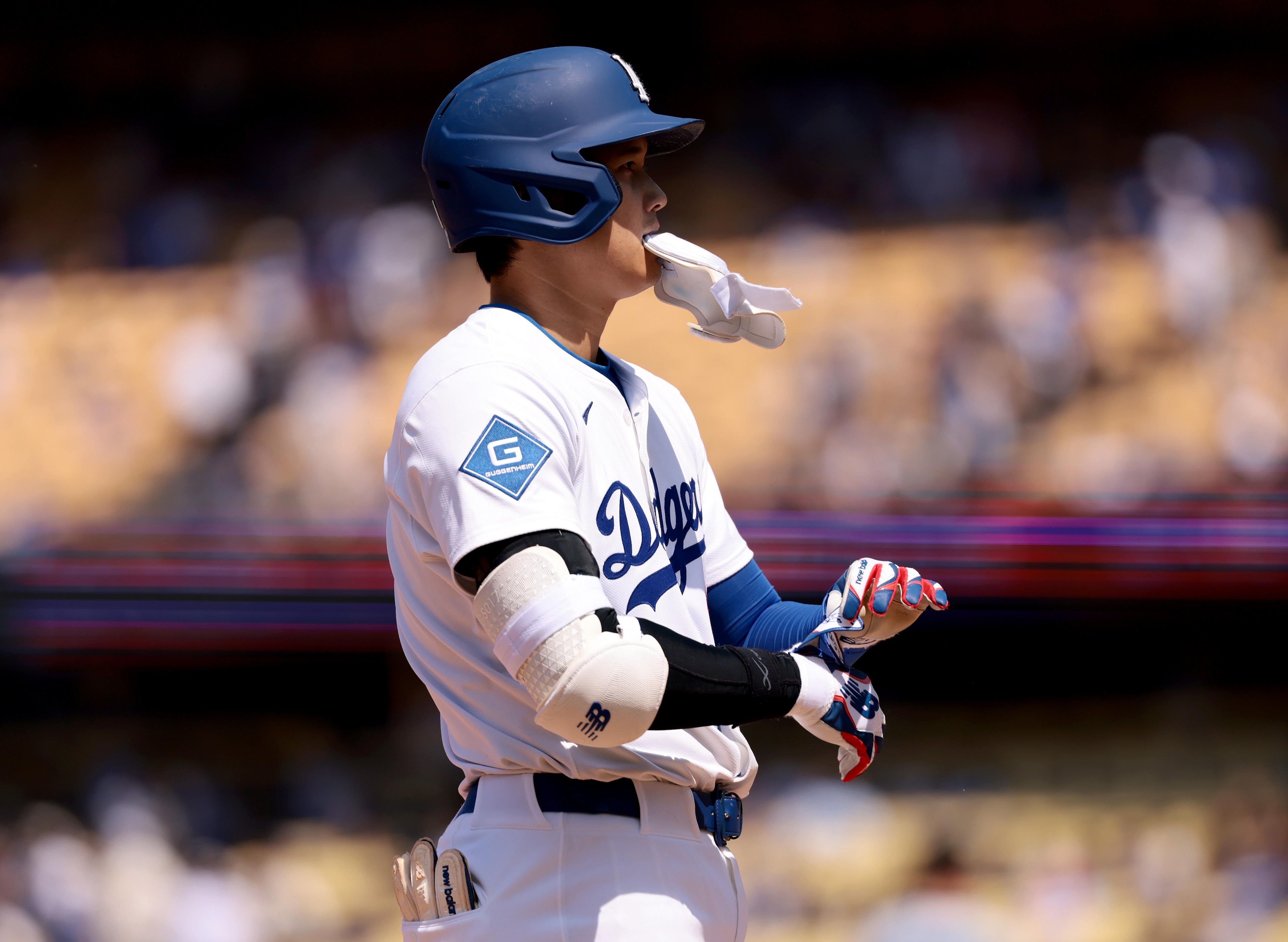 Miami Marlins v Los Angeles Dodgers