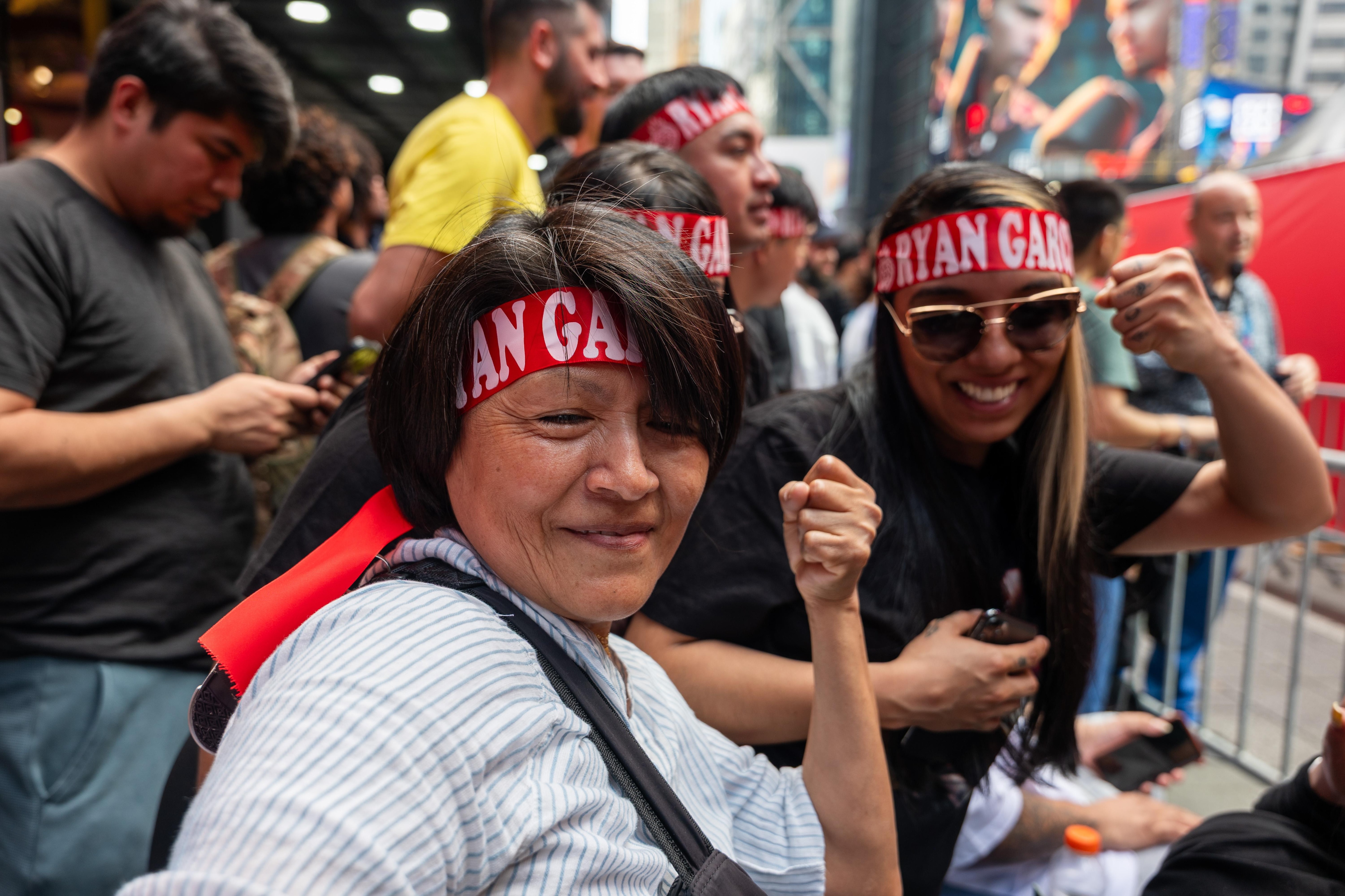 New York's Times Square Prepares To Host Outdoor Boxing Matches