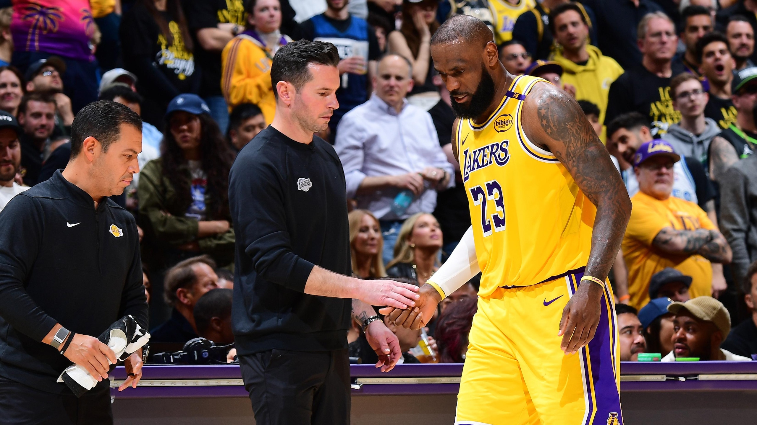 2025 NBA Playoffs - Minnesota Timberwolves v Los Angeles Lakers 2025 NBA Playoffs - Minnesota Timberwolves v Los Angeles Lakers