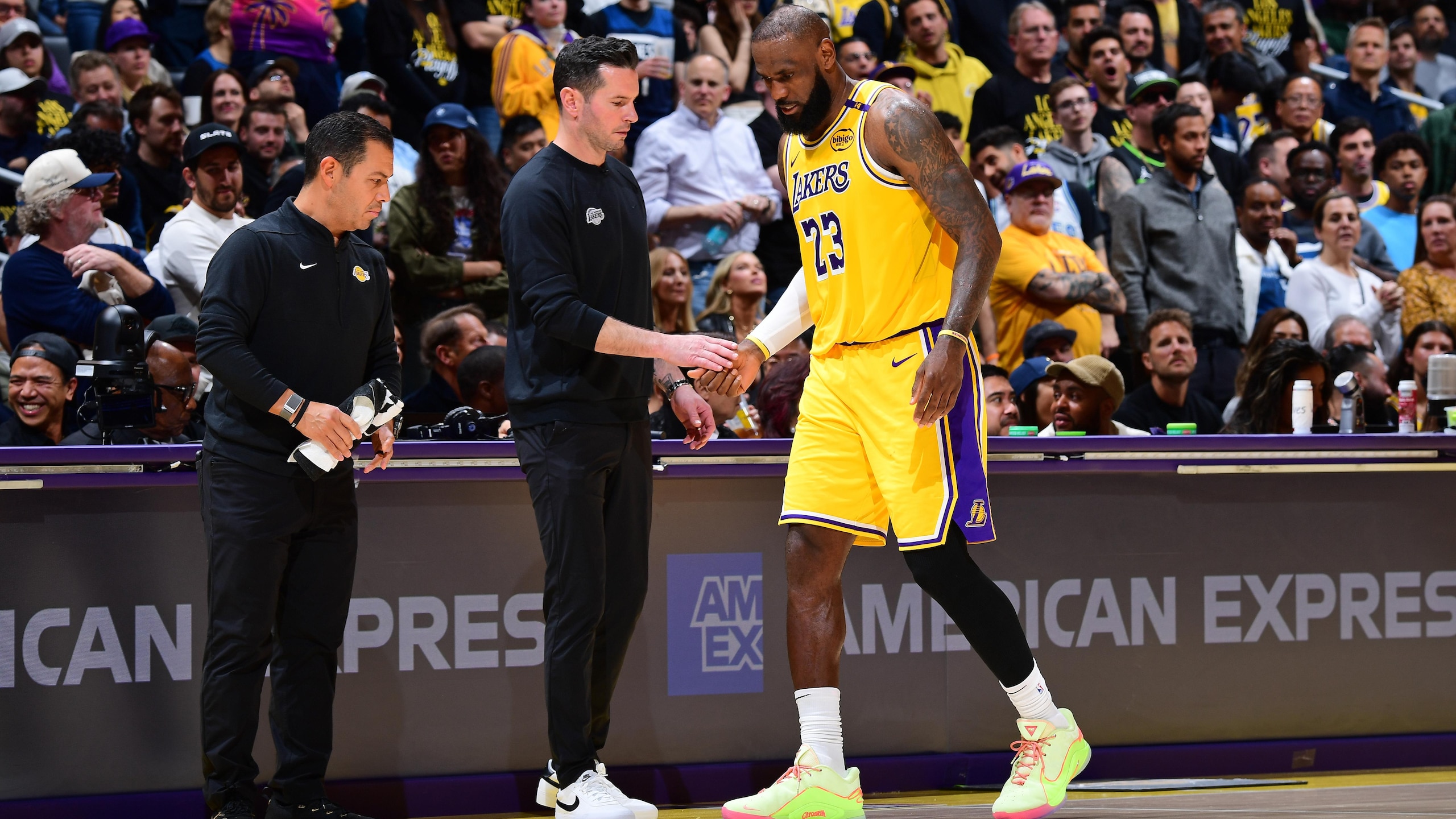 2025 NBA Playoffs - 	Minnesota Timberwolves v Los Angeles Lakers