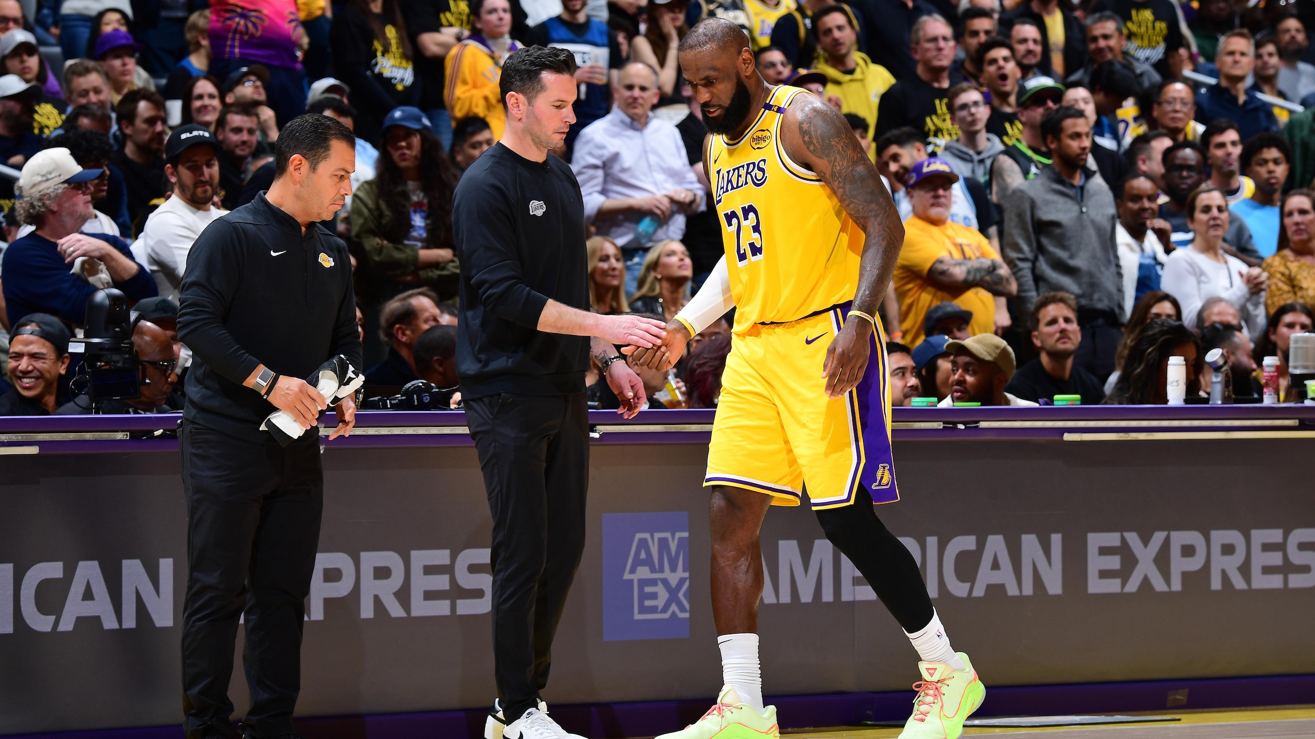 2025 NBA Playoffs - 	Minnesota Timberwolves v Los Angeles Lakers