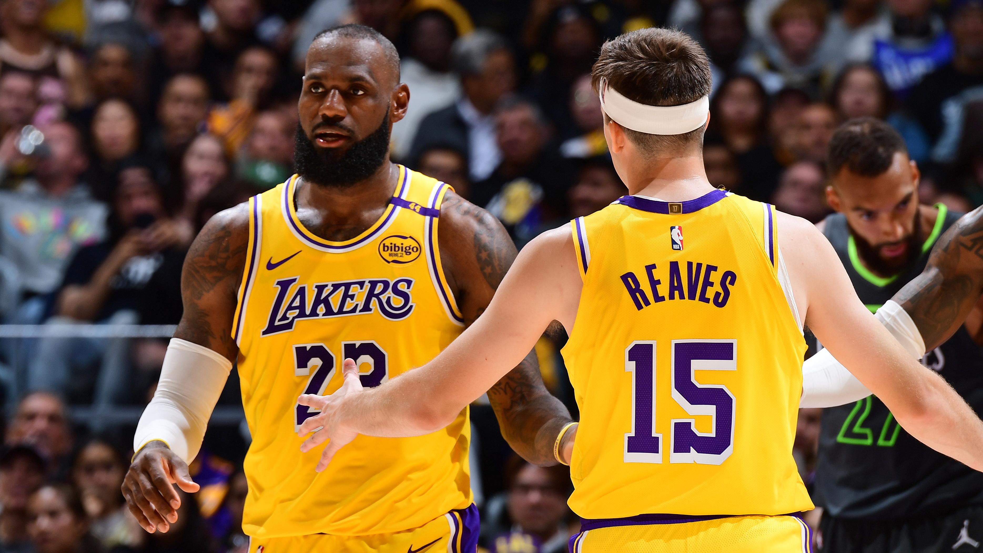 2025 NBA Playoffs - 	Minnesota Timberwolves v Los Angeles Lakers