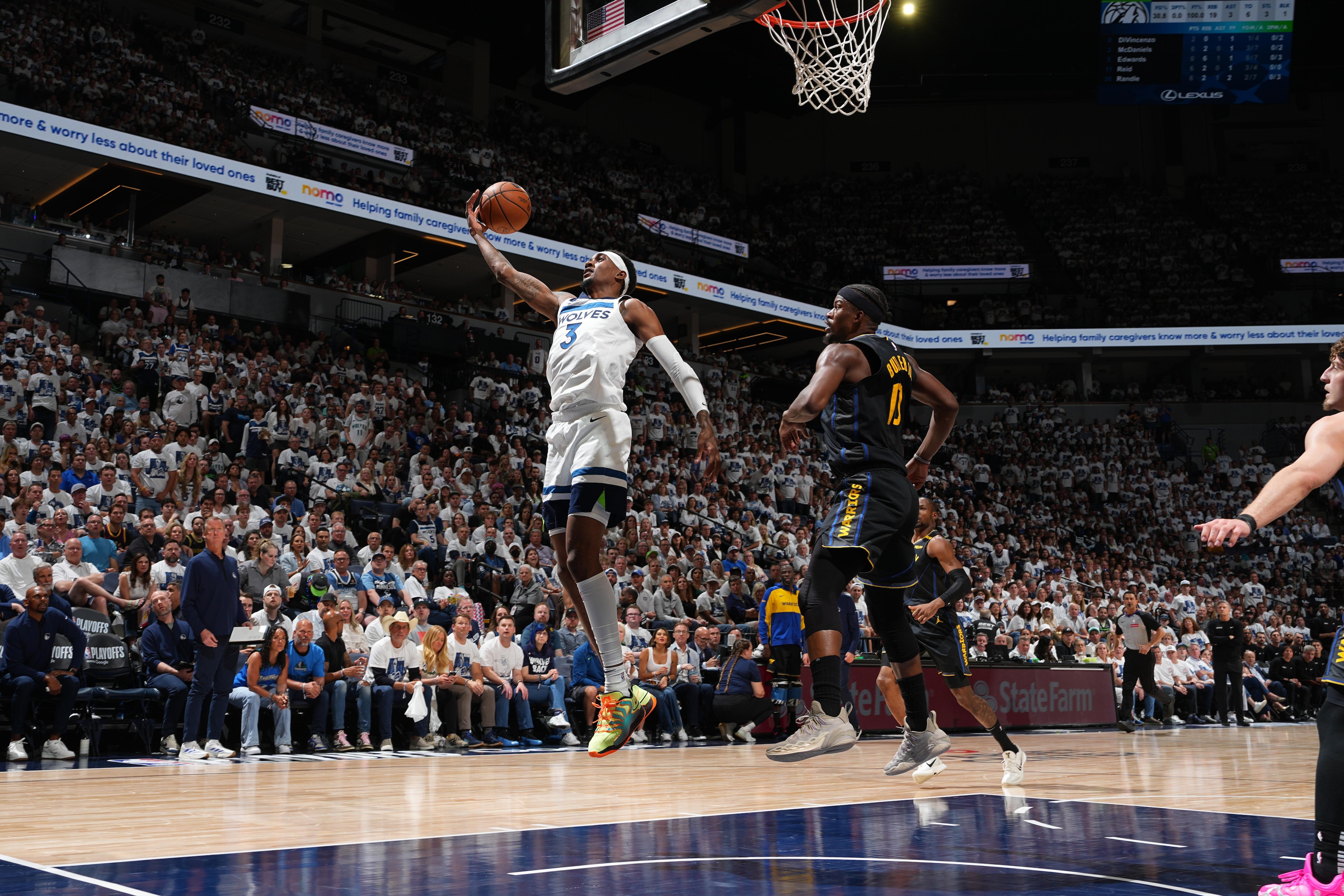 2025 NBA Playoffs - Golden State Warriors v Minnesota Timberwolves - Game One 2025 NBA Playoffs - Golden State Warriors v Minnesota Timberwolves - Game One