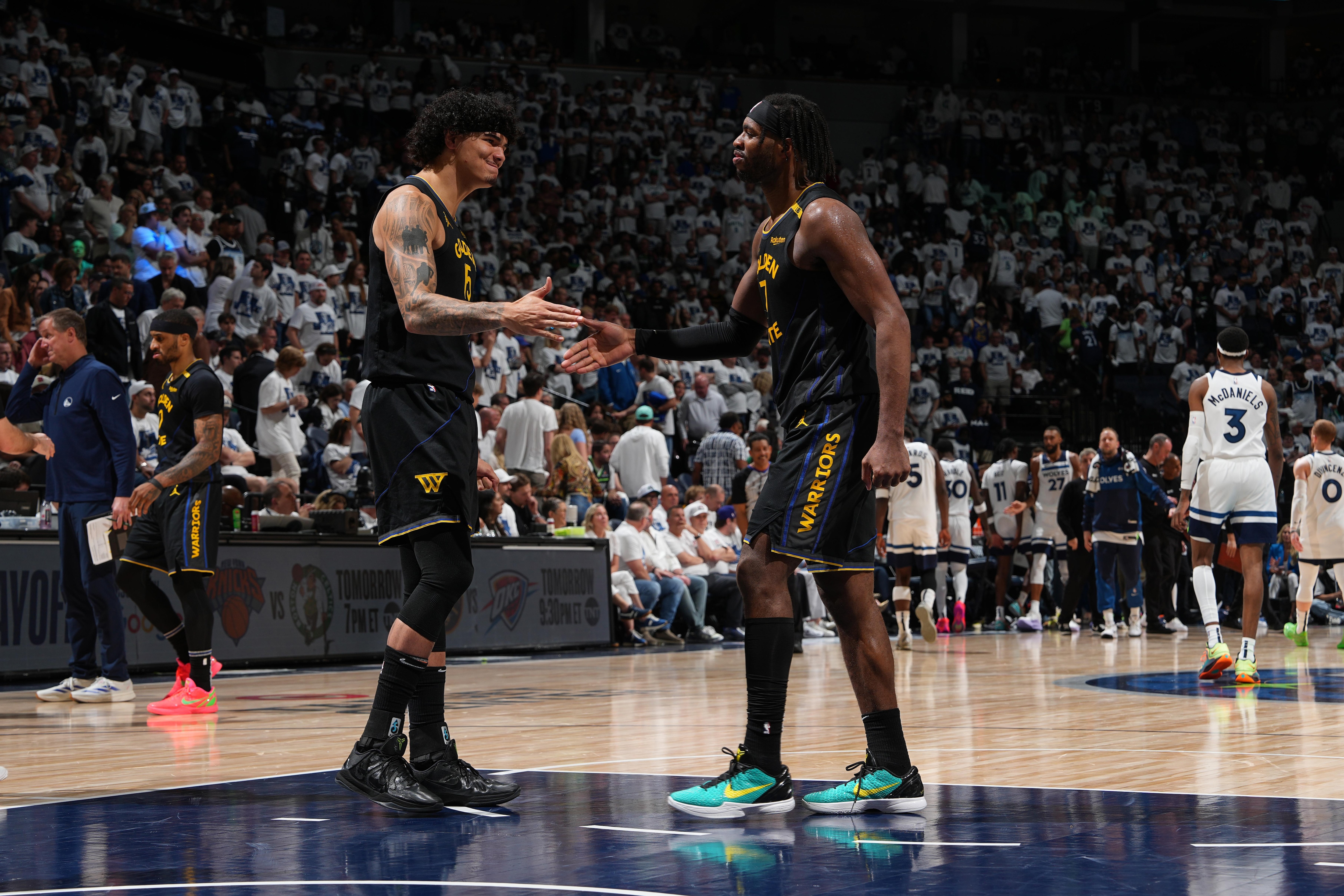 2025 NBA Playoffs - Golden State Warriors v Minnesota Timberwolves - Game One