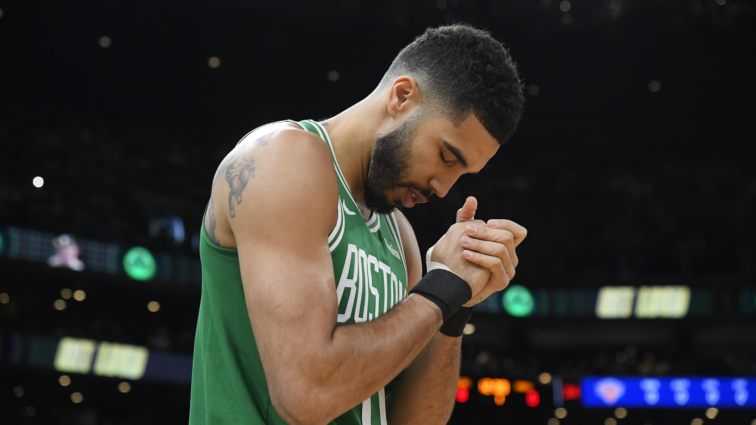 2025 NBA Playoffs - New York Knicks v Boston Celtics - Game Two