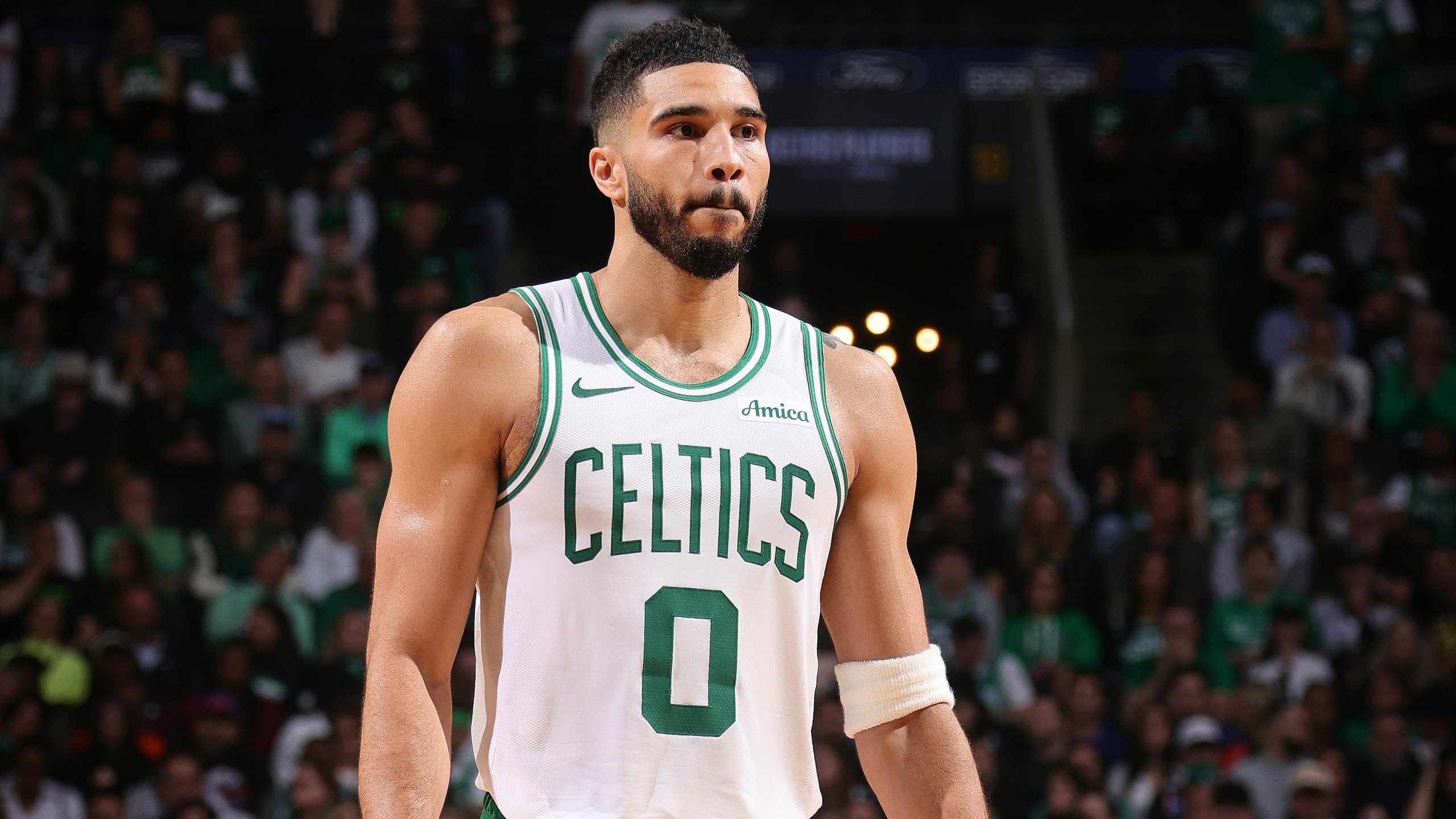 2025 NBA Playoffs - New York Knicks v Boston Celtics - Game One