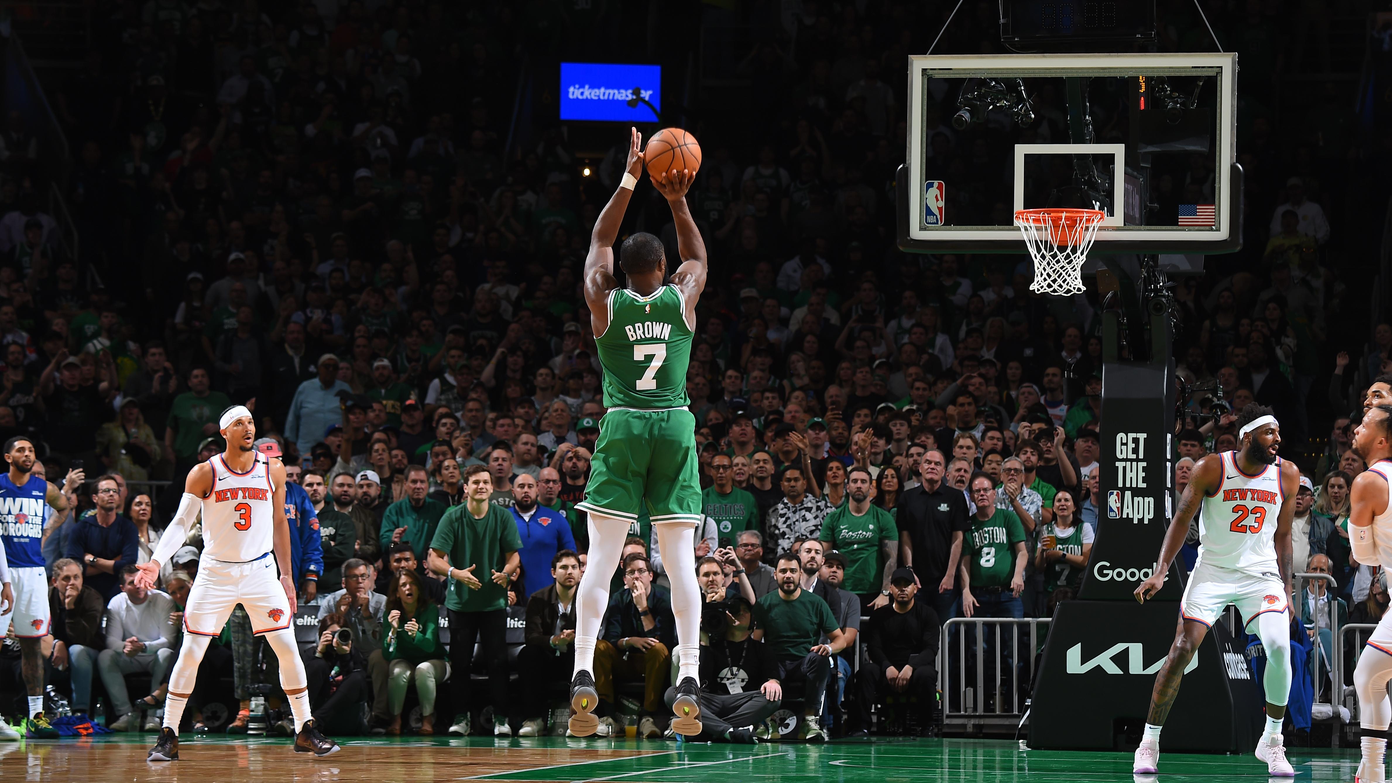 2025 NBA Playoffs - New York Knicks v Boston Celtics - Game Two