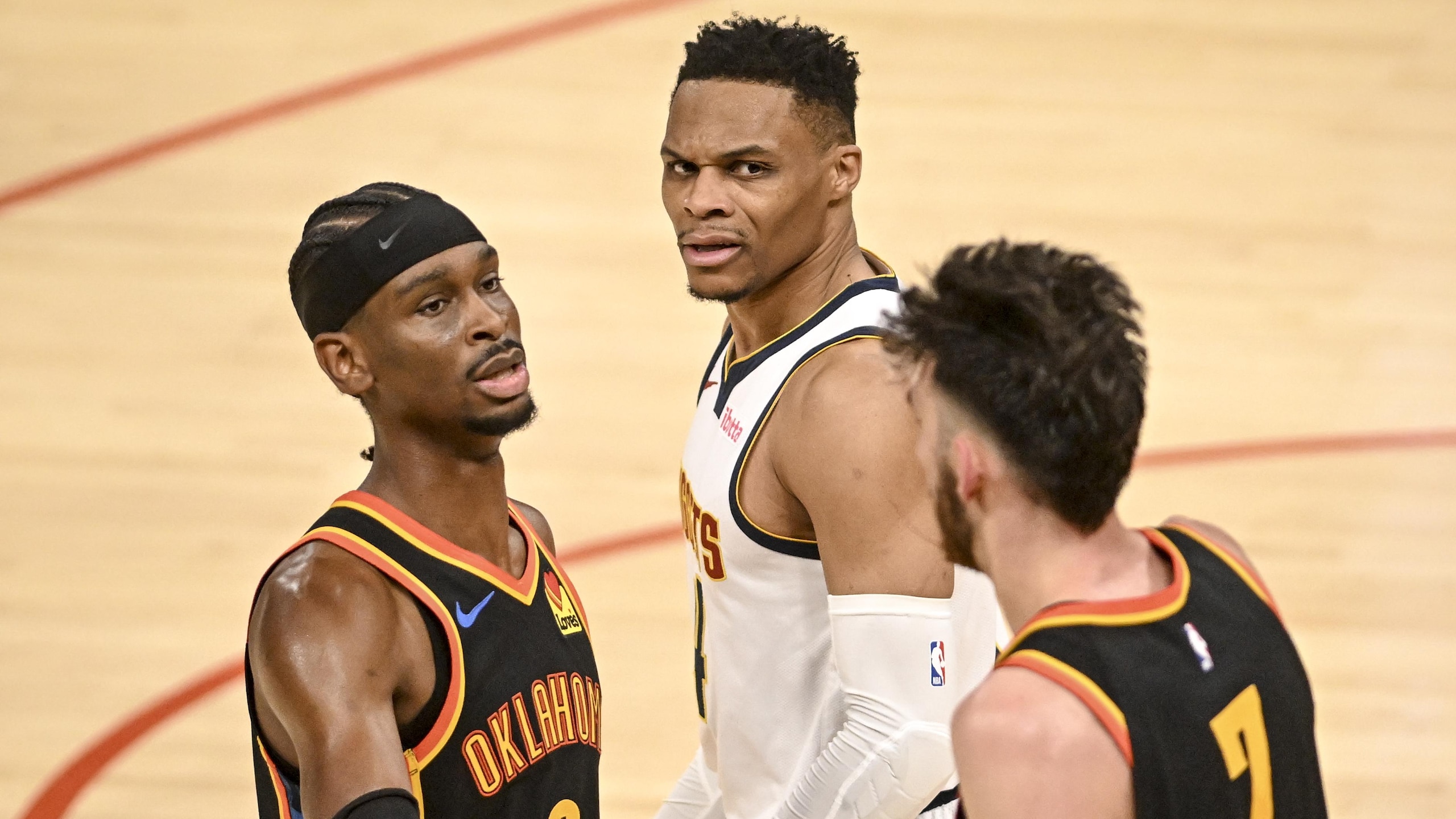 DENVER NUGGETS VS THUNDER, NBA DENVER NUGGETS VS THUNDER, NBA