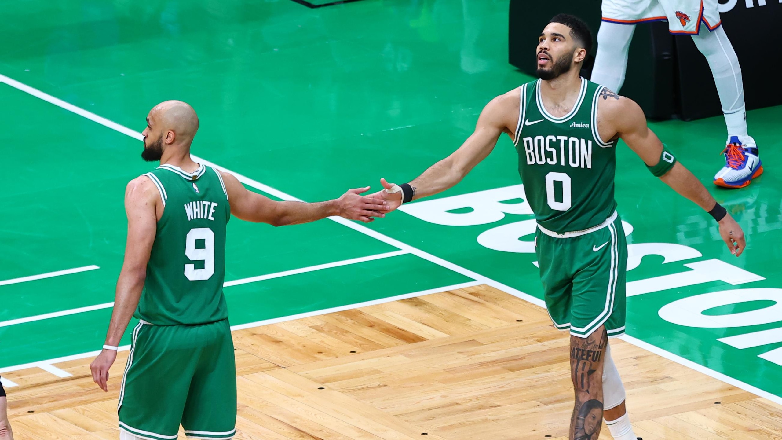 2025 NBA Playoffs - New York Knicks v Boston Celtics - Game Two