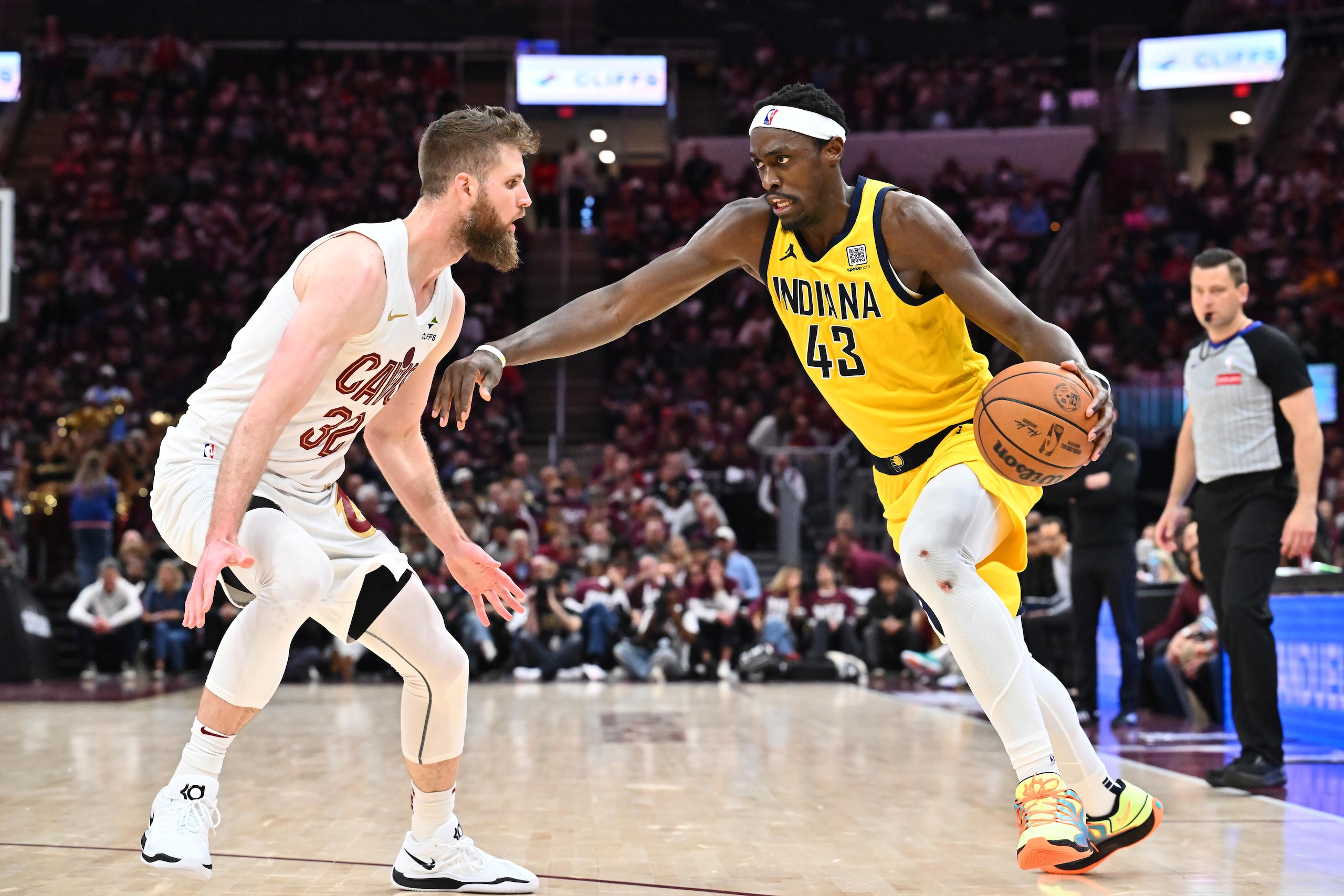 Indiana Pacers v Cleveland Cavaliers - Game One Indiana Pacers v Cleveland Cavaliers - Game One