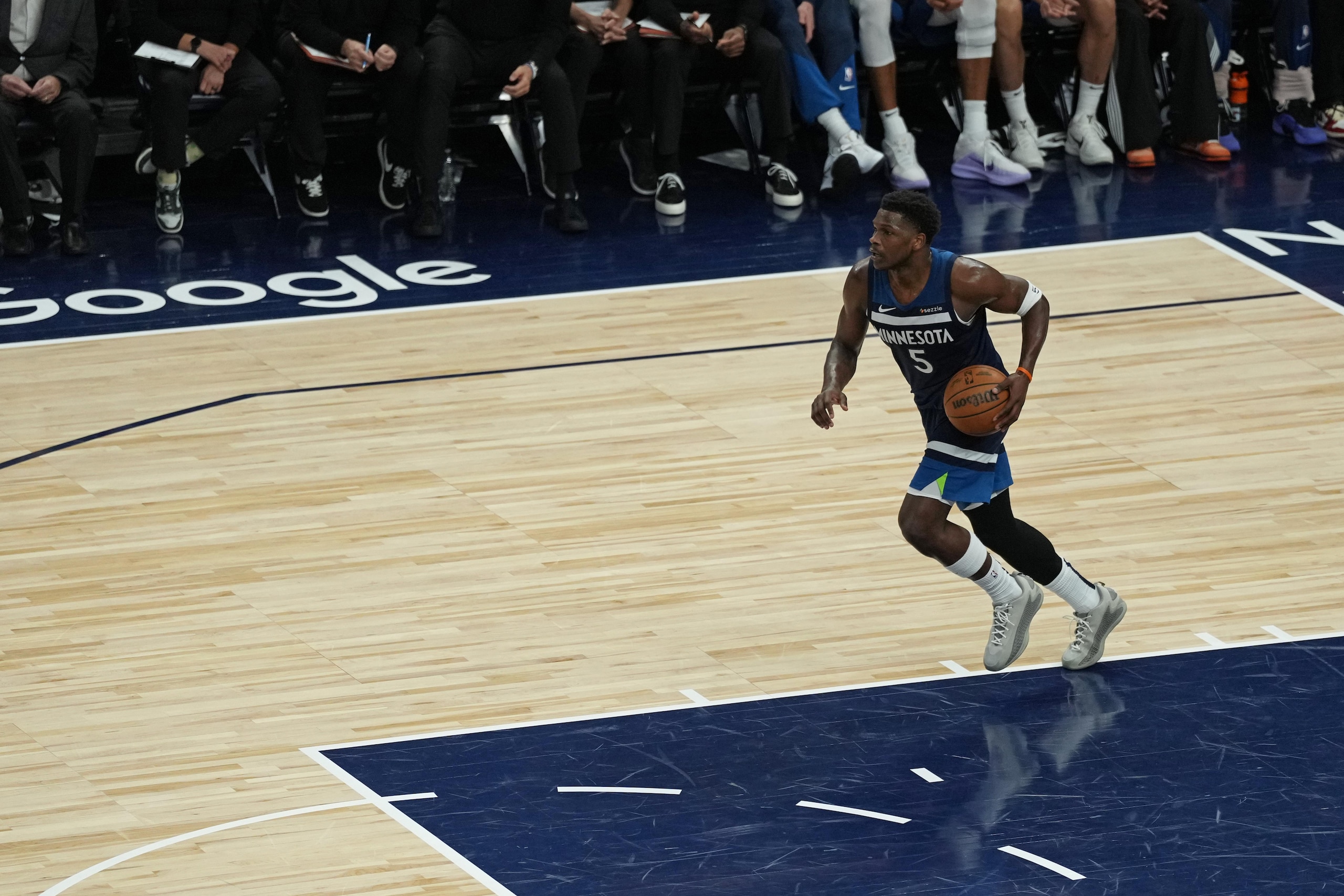 2025 NBA Playoffs - Golden State Warriors v Minnesota Timberwolves - Game Two