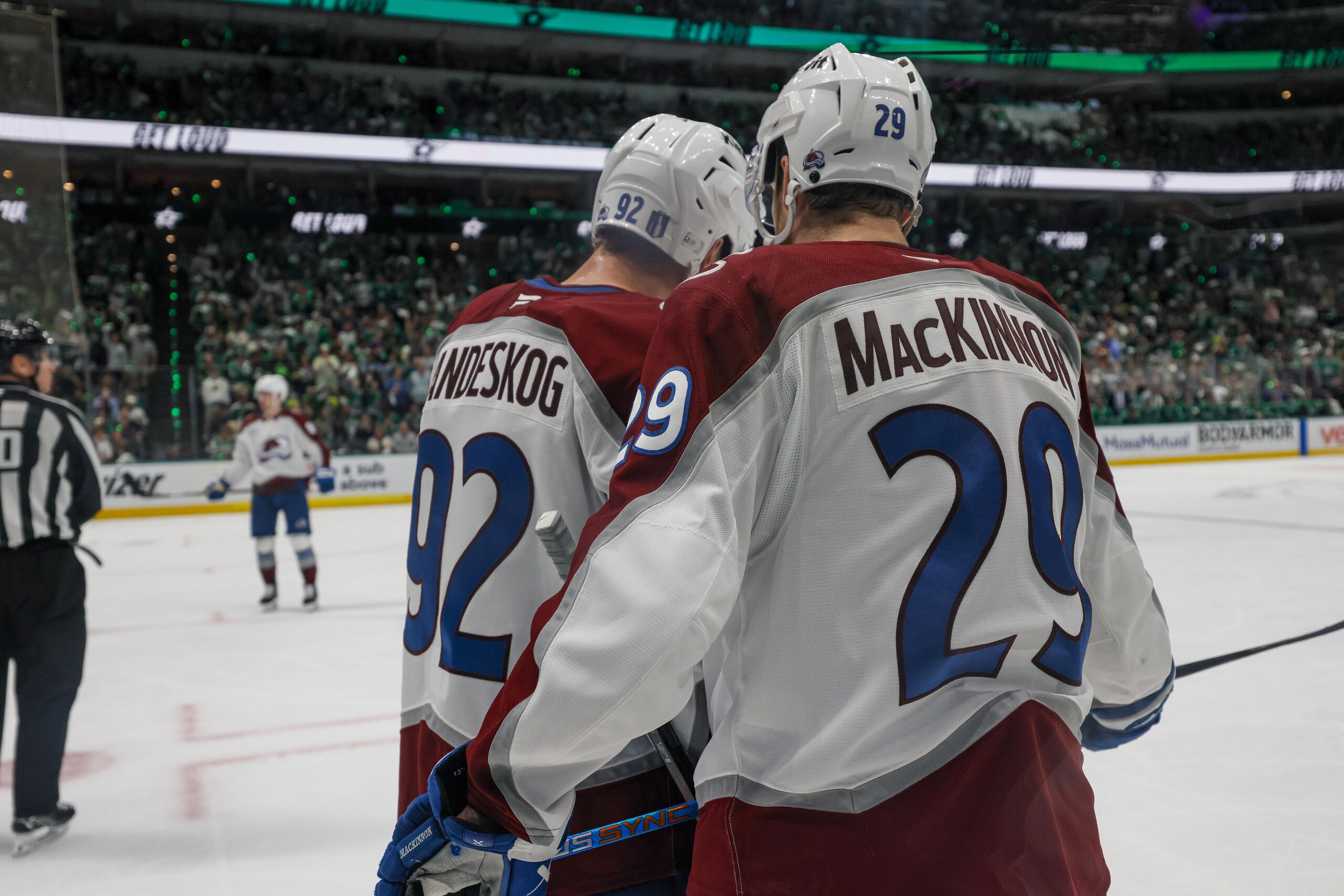 NHL: MAY 03 Stanley Cup Playoffs First Round Avalanche at Stars NHL: MAY 03 Stanley Cup Playoffs First Round Avalanche at Stars
