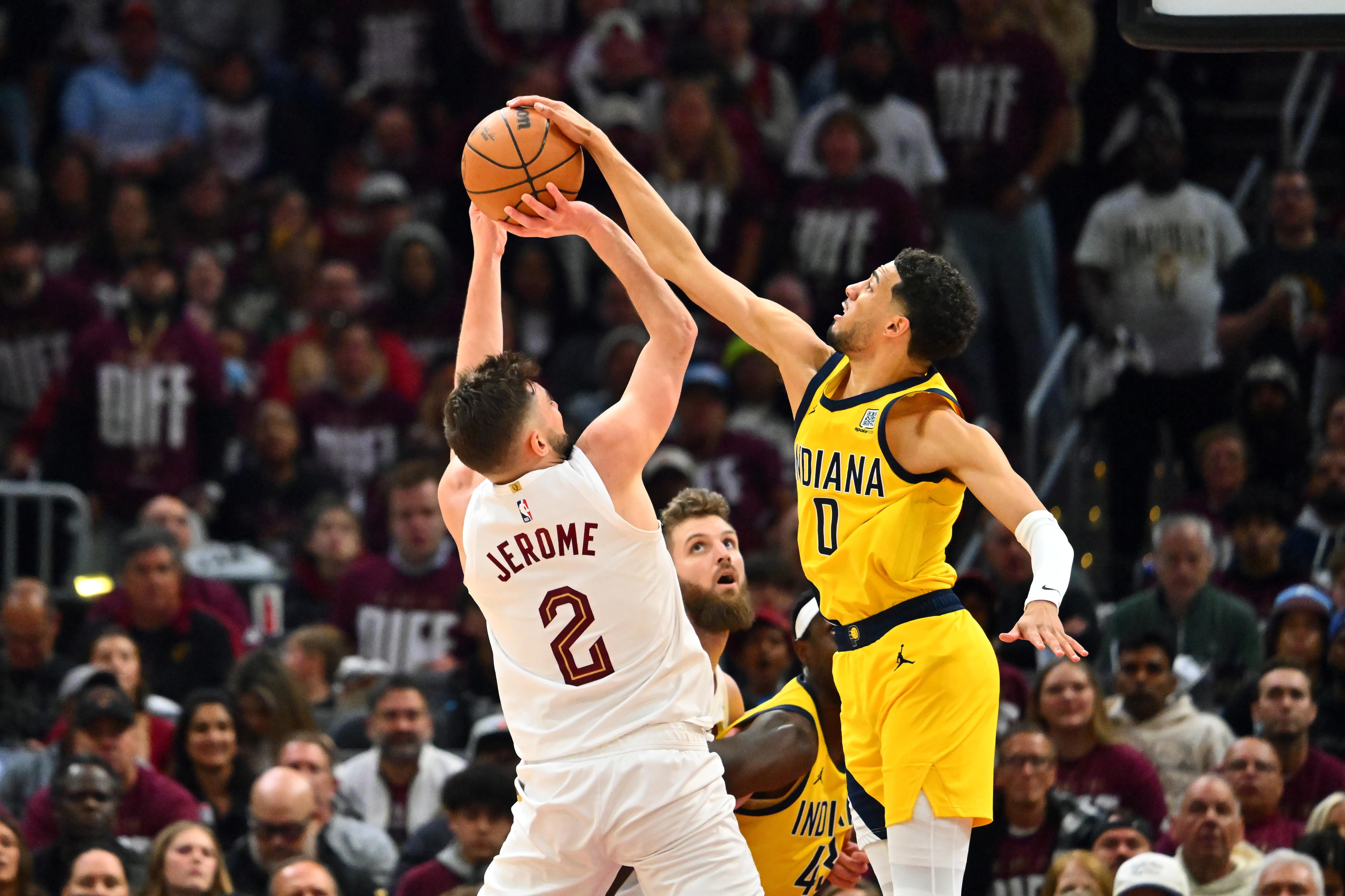 Indiana Pacers v Cleveland Cavaliers - Game One