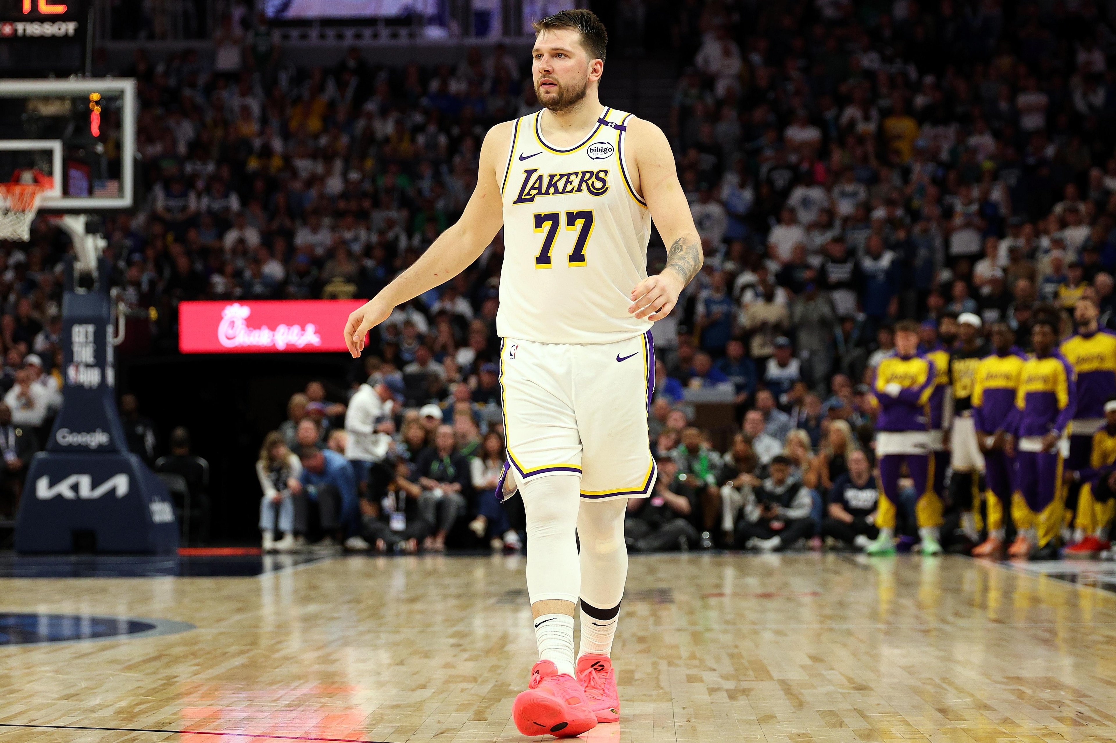 Los Angeles Lakers v Minnesota Timberwolves - Game Four Los Angeles Lakers v Minnesota Timberwolves - Game Four