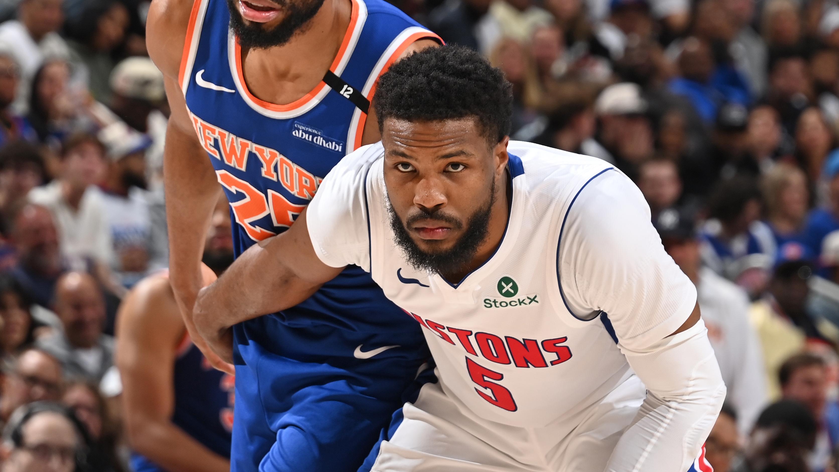 2025 NBA Playoffs - New York Knicks v Detroit Pistons - Game Six