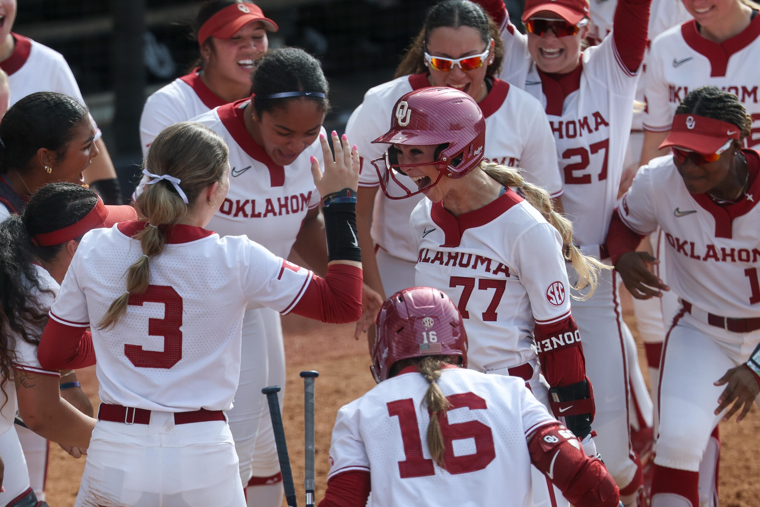 COLLEGE SOFTBALL: MAY 09 SEC Softball Championship Semifinals - Oklahoma vs Arkansas COLLEGE SOFTBALL: MAY 09 SEC Softball Championship Semifinals - Oklahoma vs Arkansas