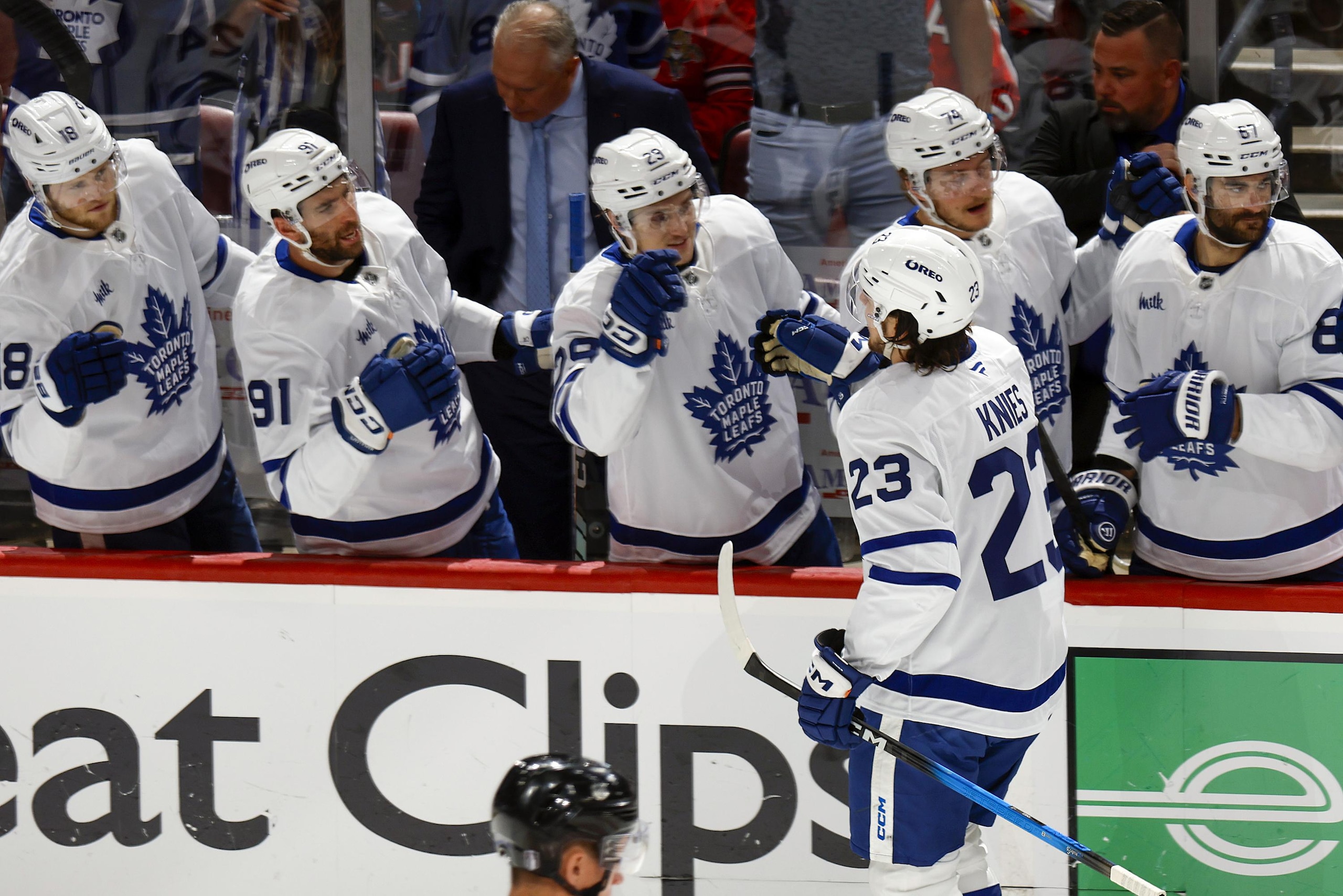 Toronto Maple Leafs v Florida Panthers - Game Three Toronto Maple Leafs v Florida Panthers - Game Three