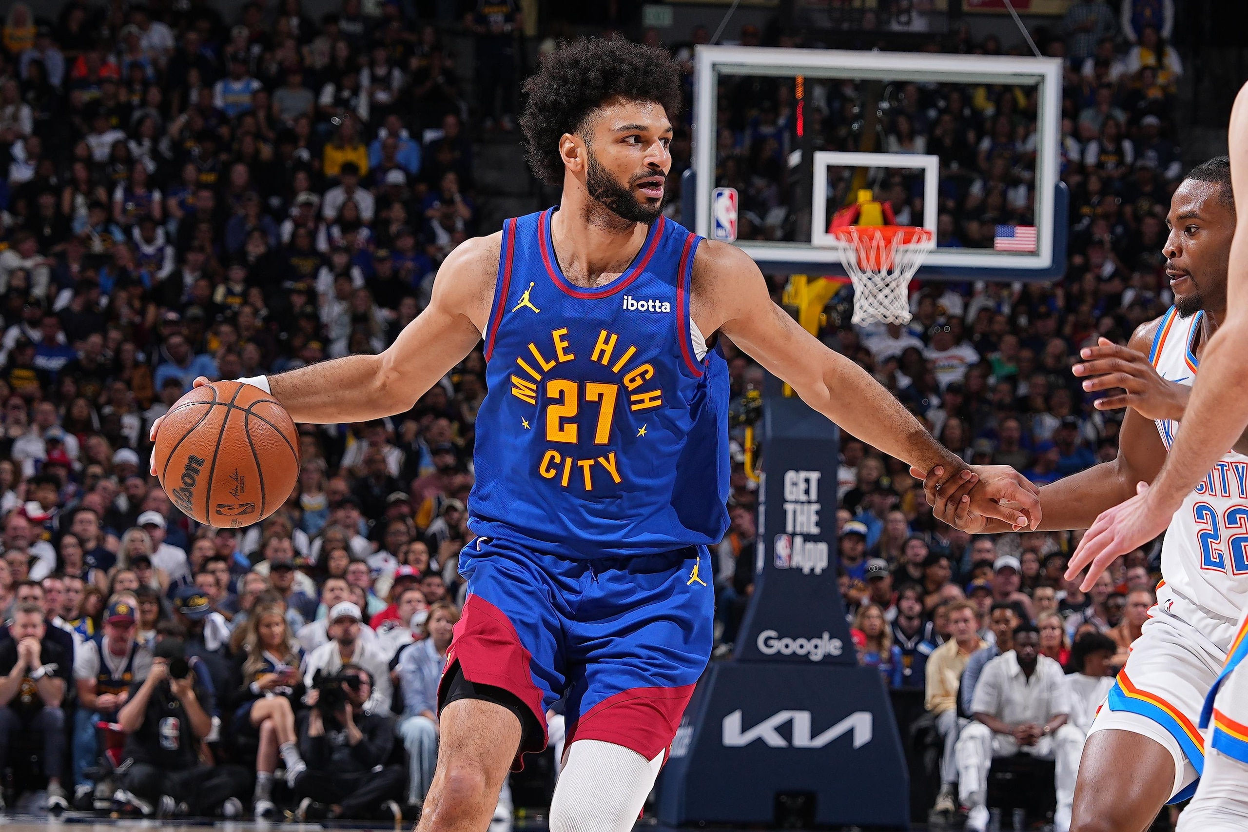 2025 NBA Playoffs - Oklahoma City Thunder v Denver Nuggets - Game Three