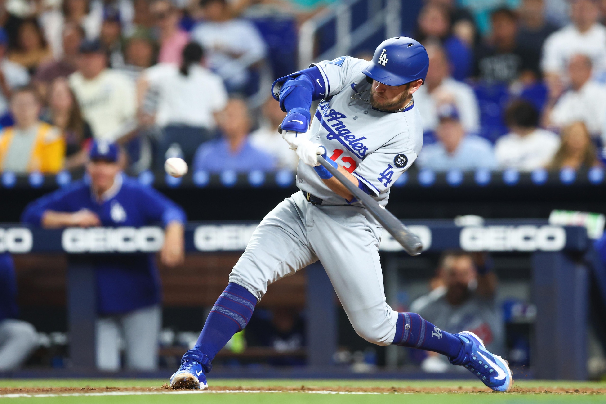 Los Angeles Dodgers v Miami Marlins