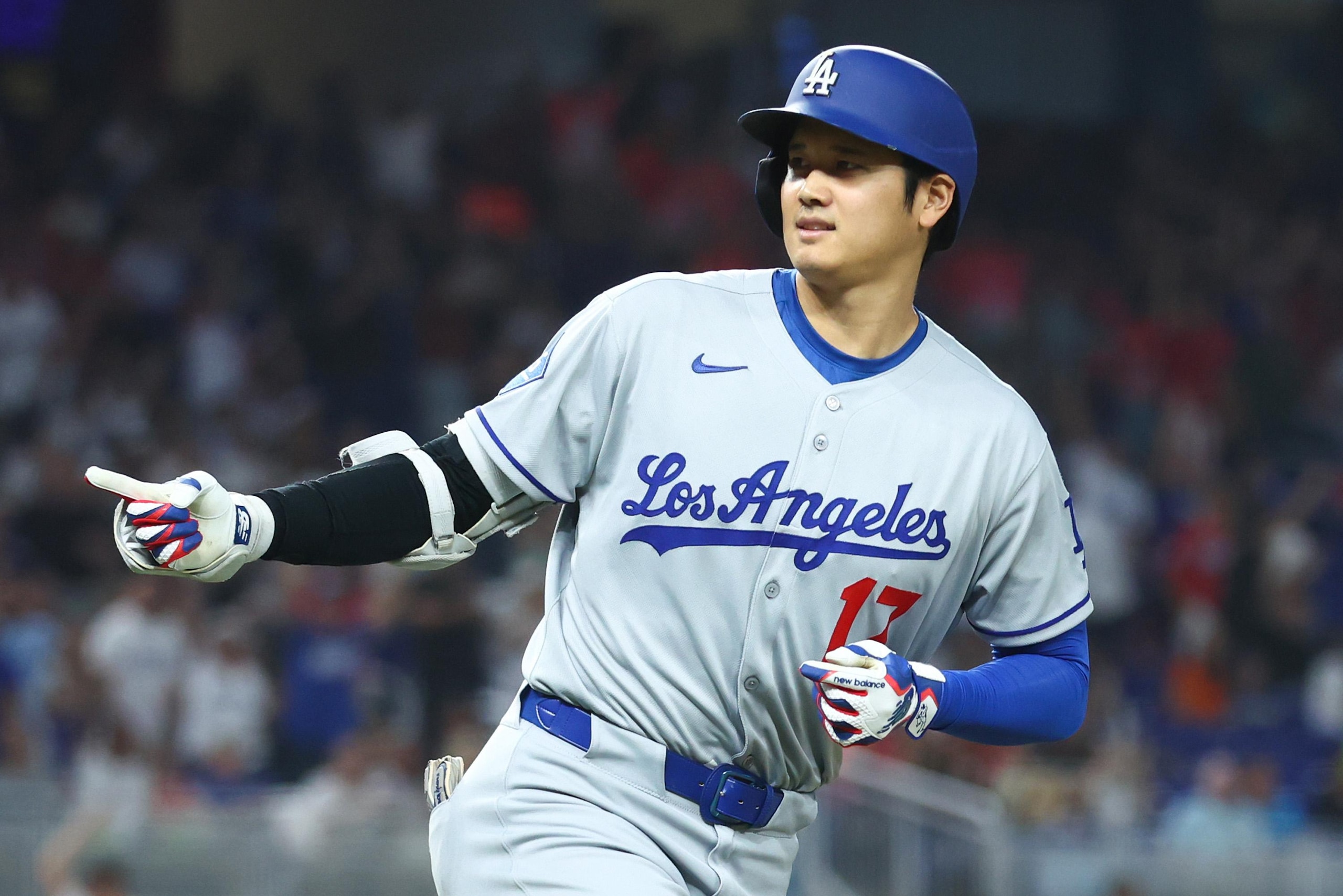 Los Angeles Dodgers v Miami Marlins