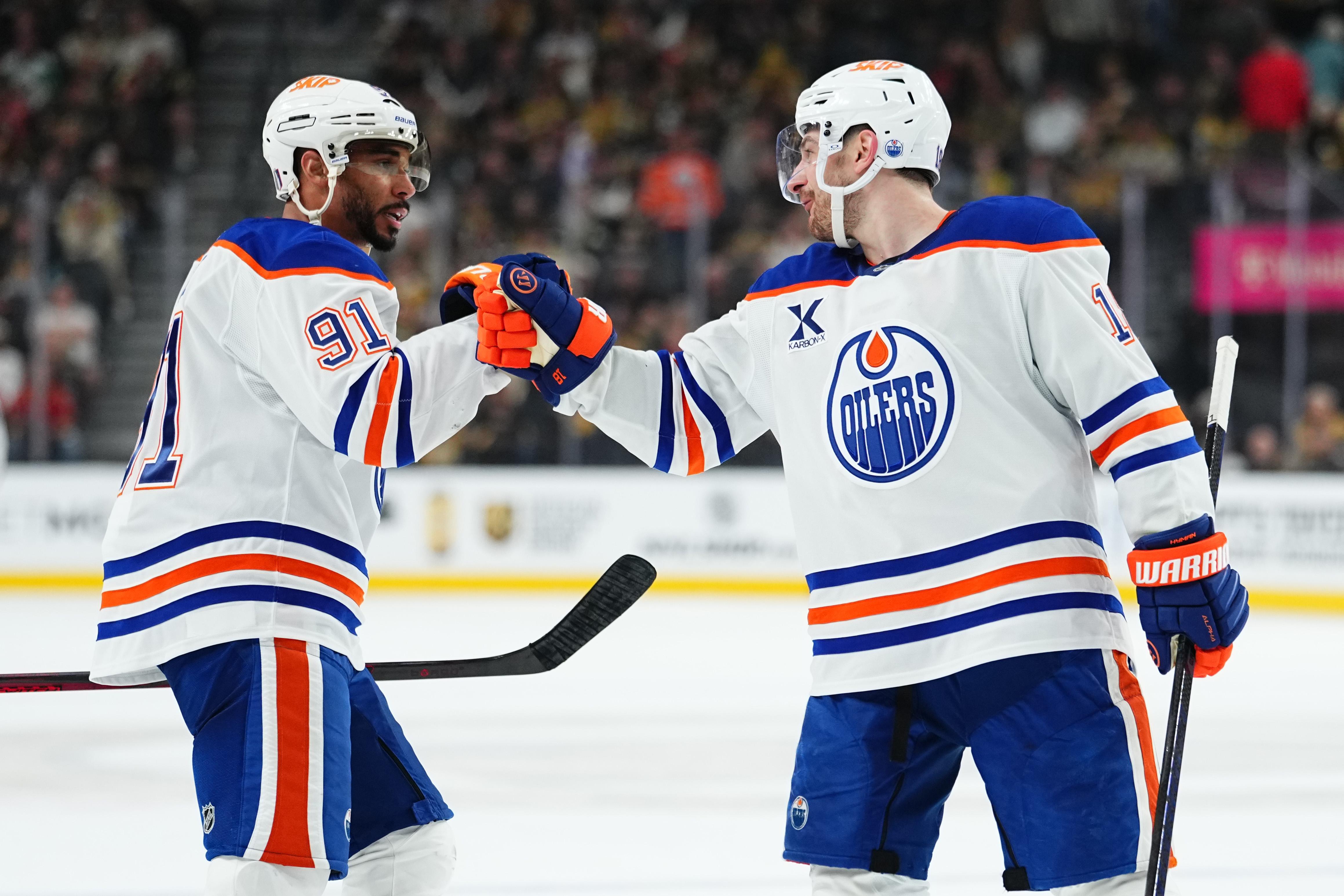 Edmonton Oilers v Vegas Golden Knights - Game One