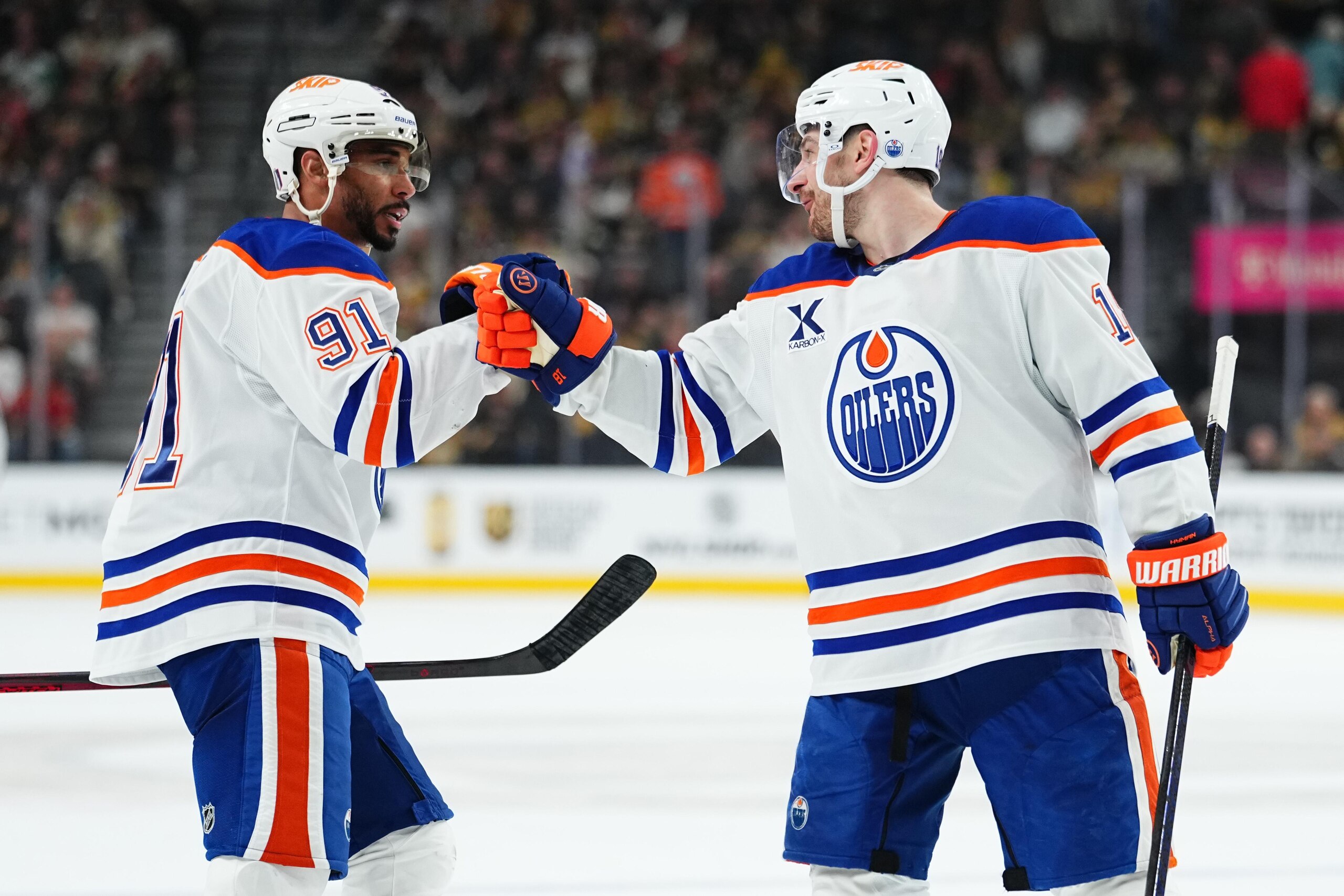 Edmonton Oilers v Vegas Golden Knights - Game One