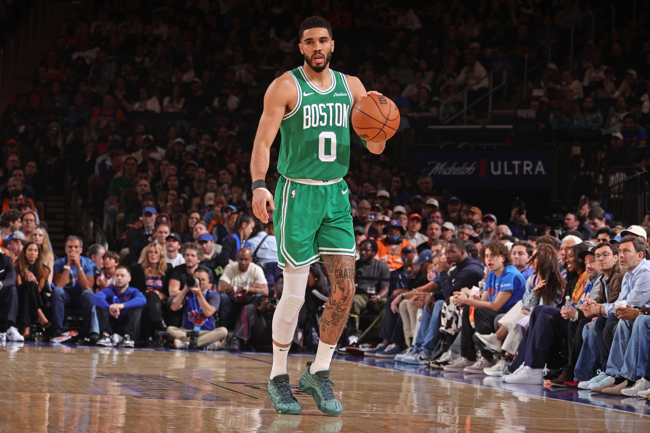 2025 NBA Playoffs - Boston Celtics v New York Knicks - Game Three