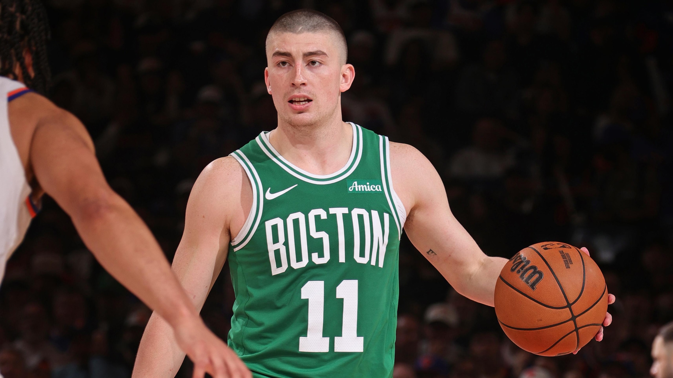 2025 NBA Playoffs - Boston Celtics v New York Knicks - Game Three