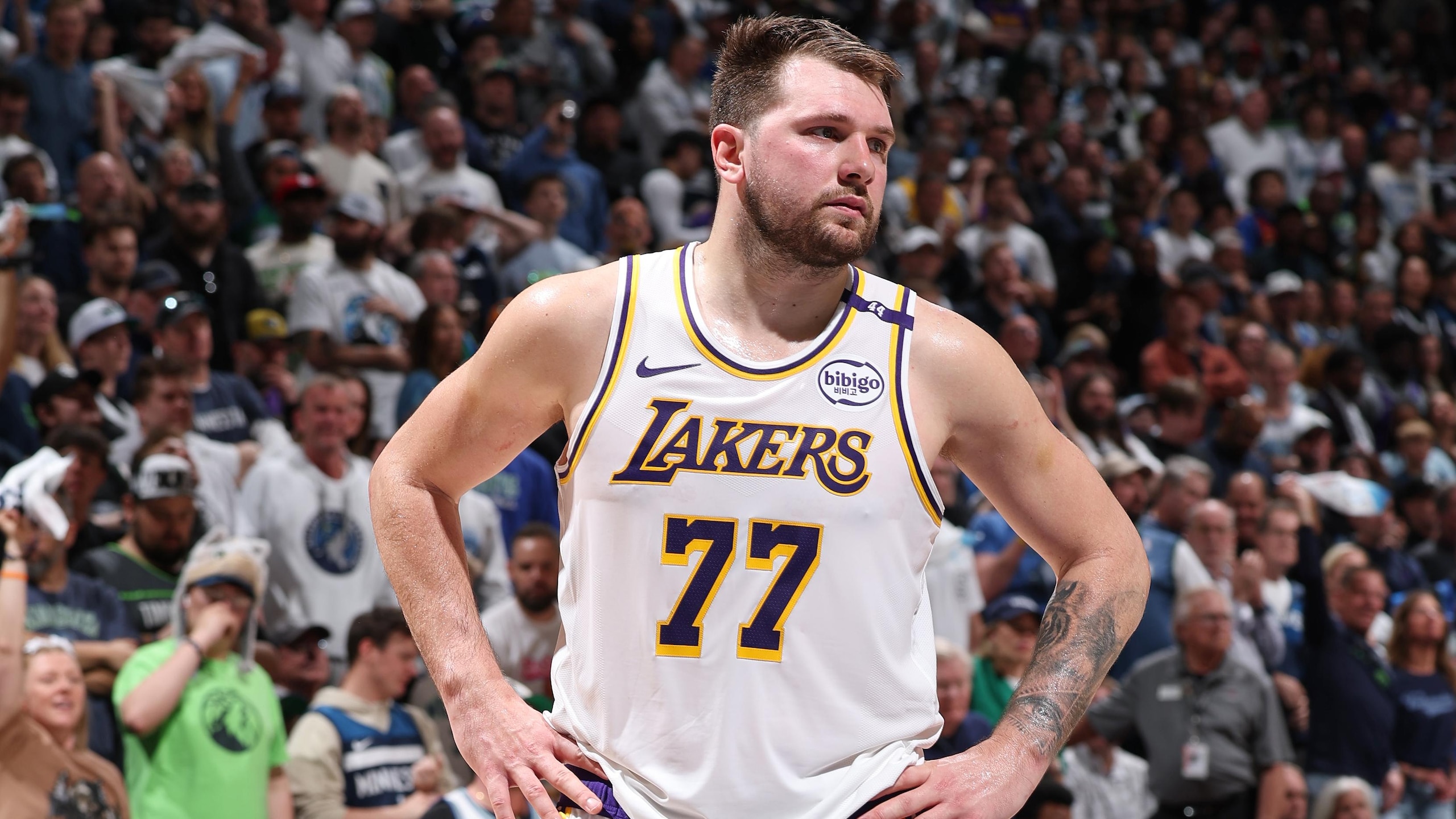 Los Angeles Lakers v Minnesota Timberwolves - Game Four Los Angeles Lakers v Minnesota Timberwolves - Game Four