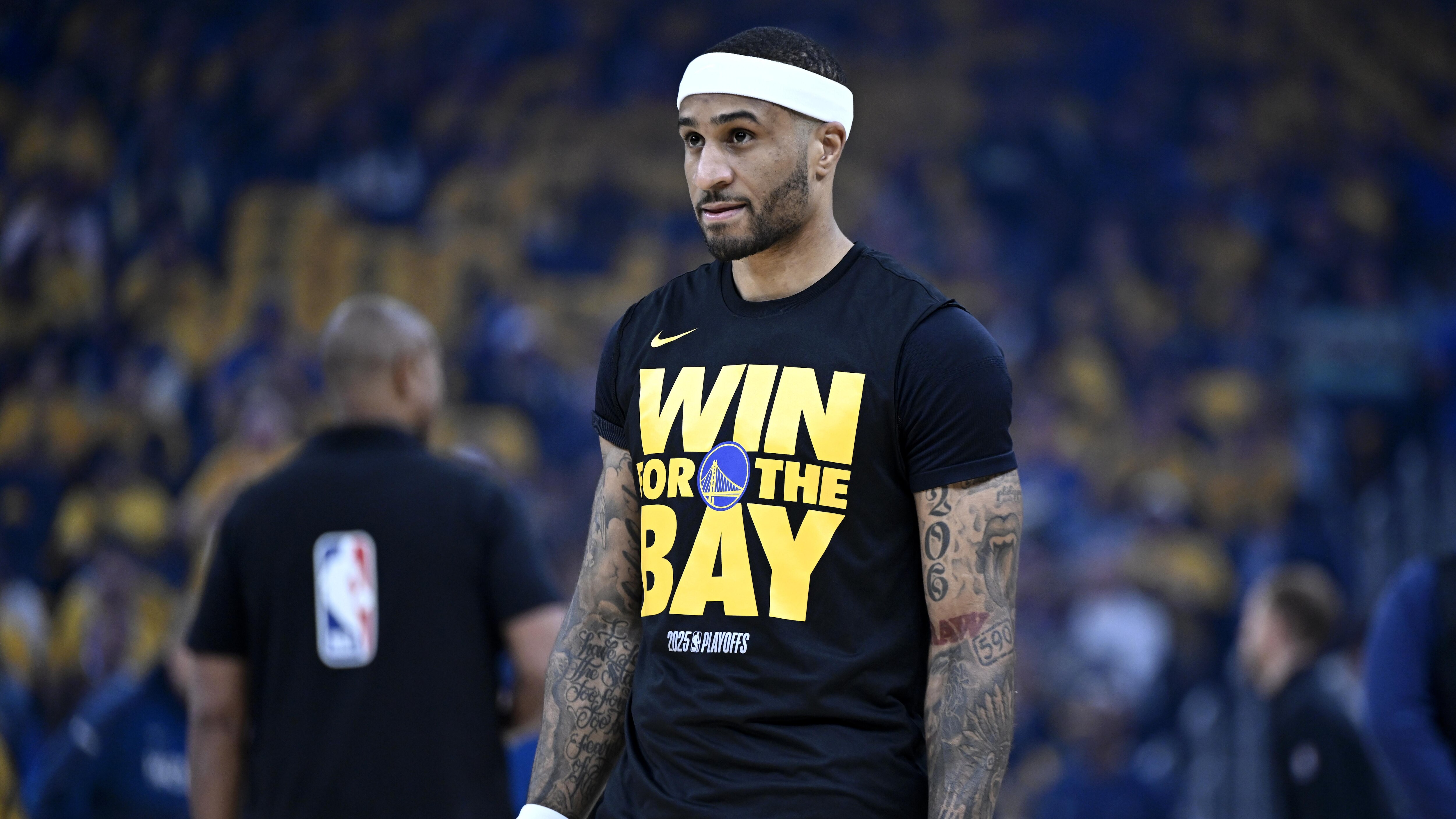 NBA Playoffs: Pre-game of Timberwolves vs Warriors in San Francisco