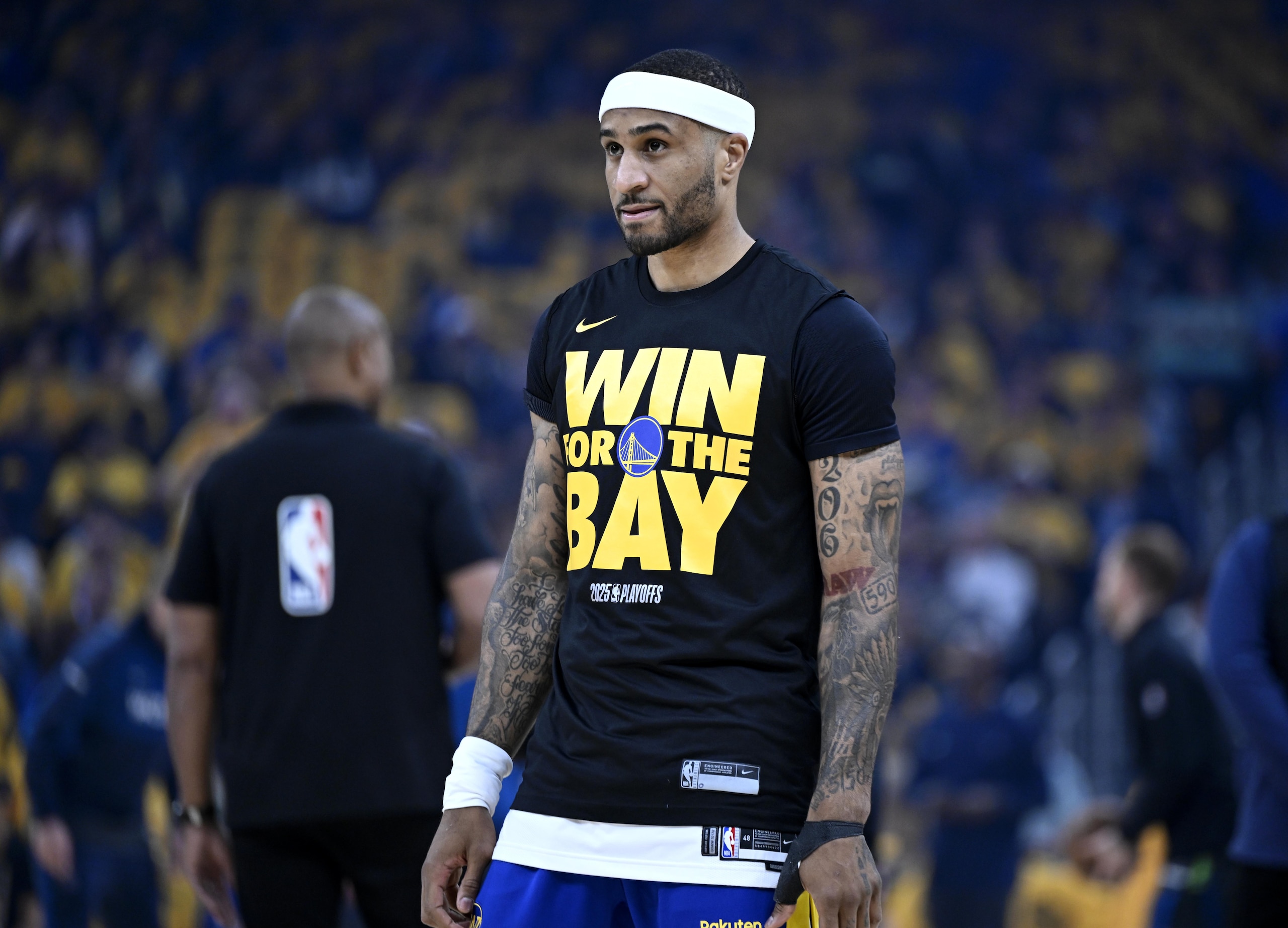 NBA Playoffs: Pre-game of Timberwolves vs Warriors in San Francisco NBA Playoffs: Pre-game of Timberwolves vs Warriors in San Francisco
